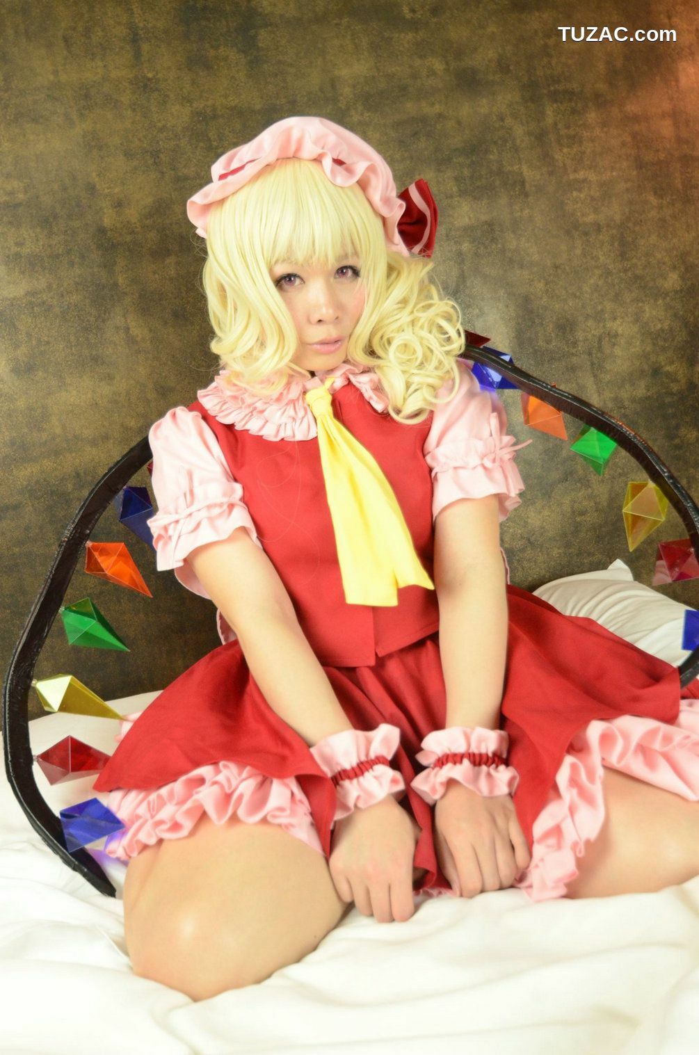 日本CosPlay_岡田ゆい (Okada Yui) 《Touhou Project》Remilia Scarlet+Flandre Scarlet 写真集[100P]