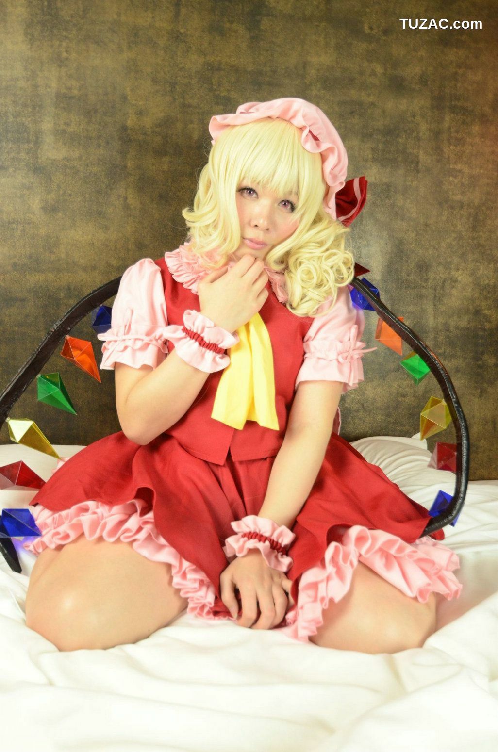 日本CosPlay_岡田ゆい (Okada Yui) 《Touhou Project》Remilia Scarlet+Flandre Scarlet 写真集[100P]