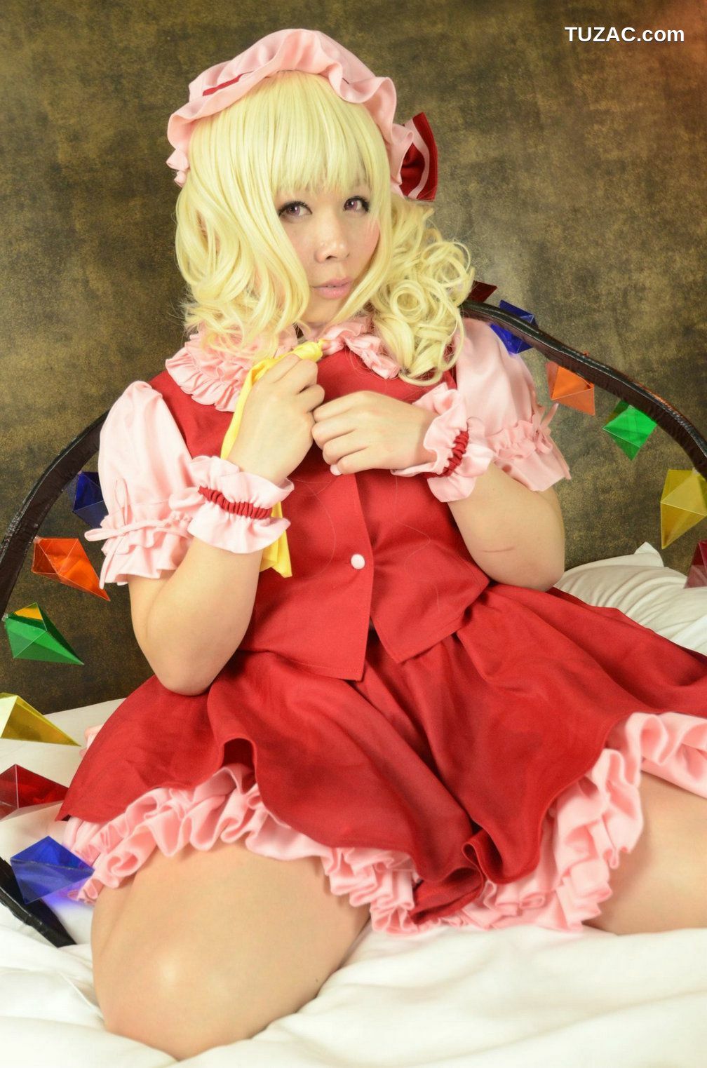 日本CosPlay_岡田ゆい (Okada Yui) 《Touhou Project》Remilia Scarlet+Flandre Scarlet 写真集[100P]