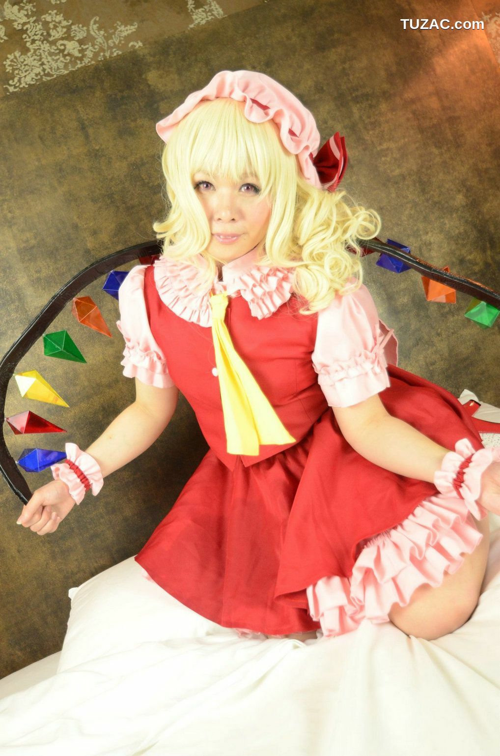 日本CosPlay_岡田ゆい (Okada Yui) 《Touhou Project》Remilia Scarlet+Flandre Scarlet 写真集[100P]
