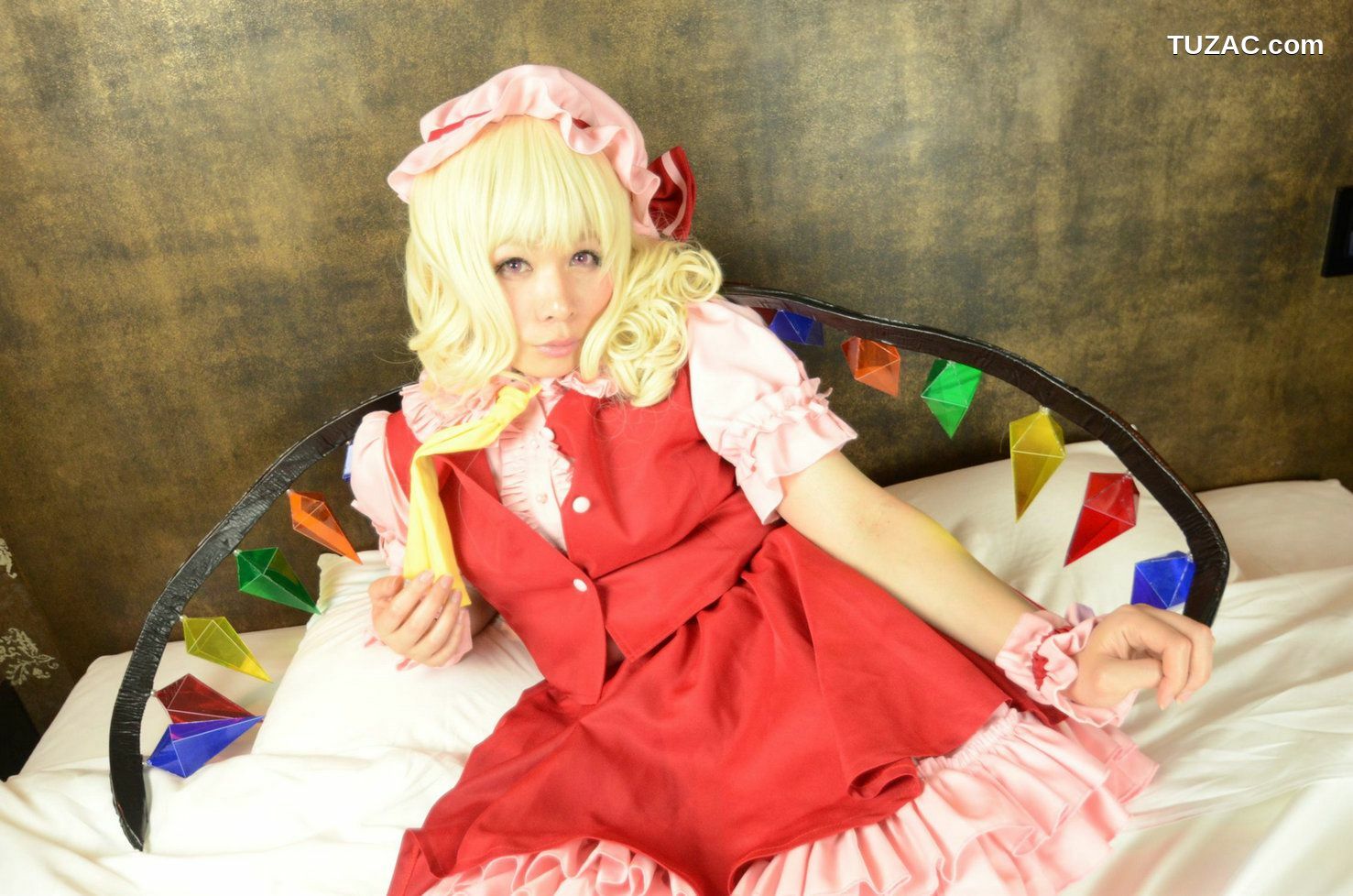 日本CosPlay_岡田ゆい (Okada Yui) 《Touhou Project》Remilia Scarlet+Flandre Scarlet 写真集[100P]