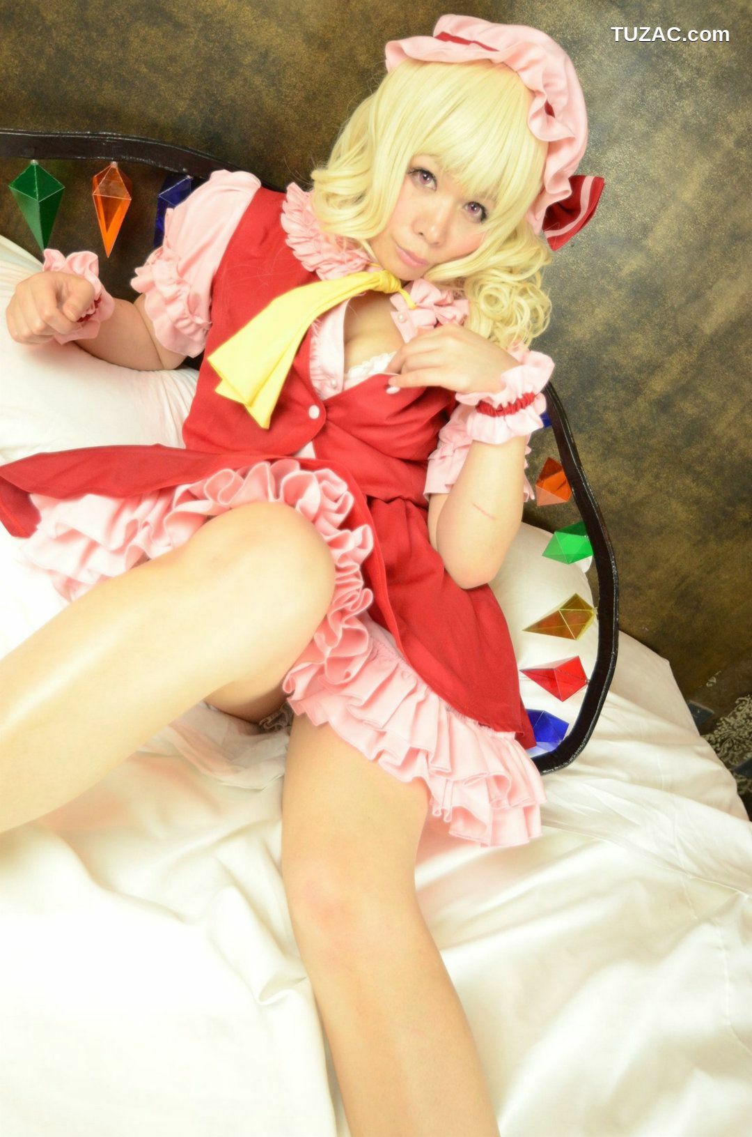 日本CosPlay_岡田ゆい (Okada Yui) 《Touhou Project》Remilia Scarlet+Flandre Scarlet 写真集[100P]