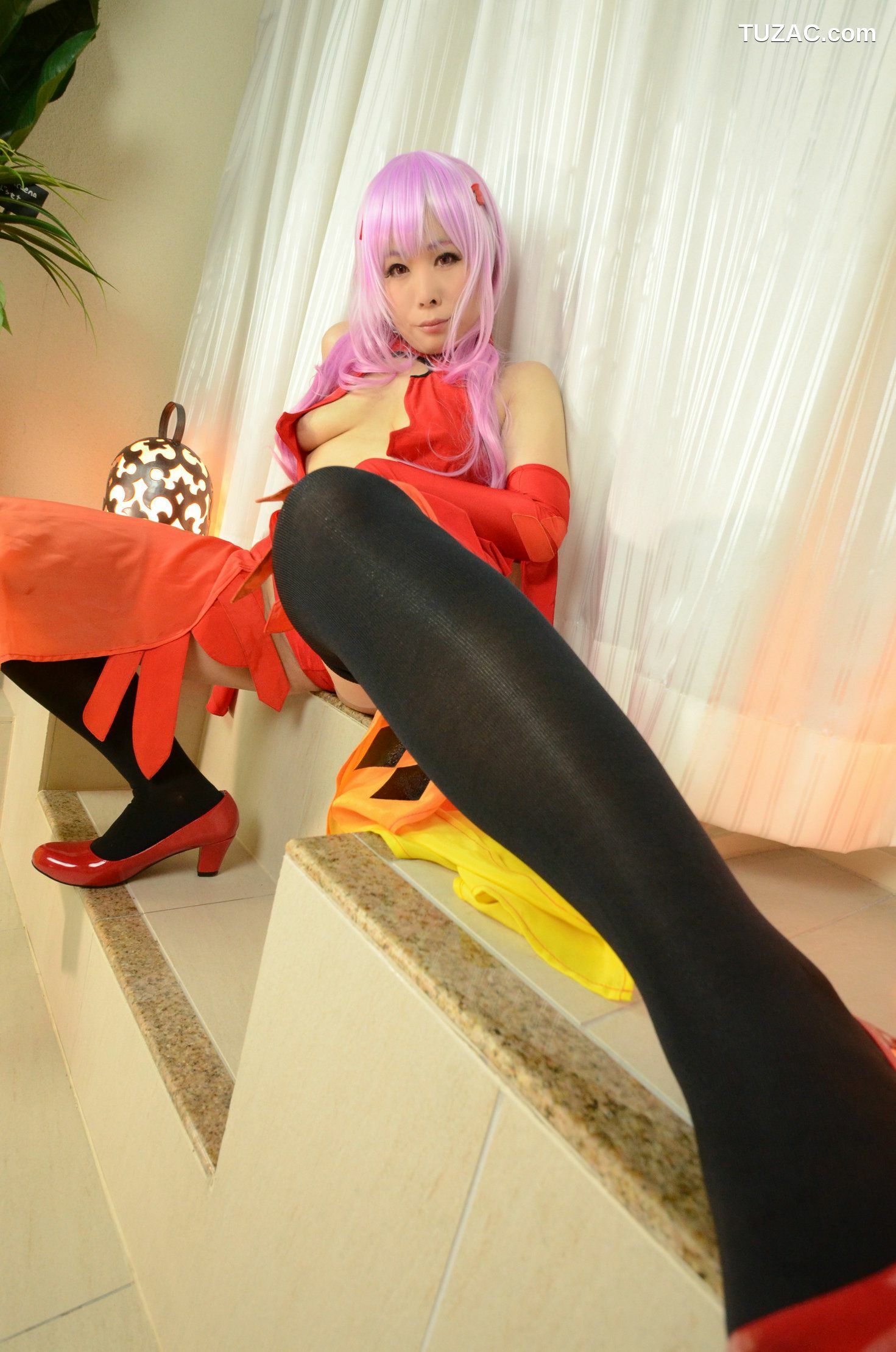 日本CosPlay_岡田ゆい《Guilty Crown》楪いのり 写真集[100P]