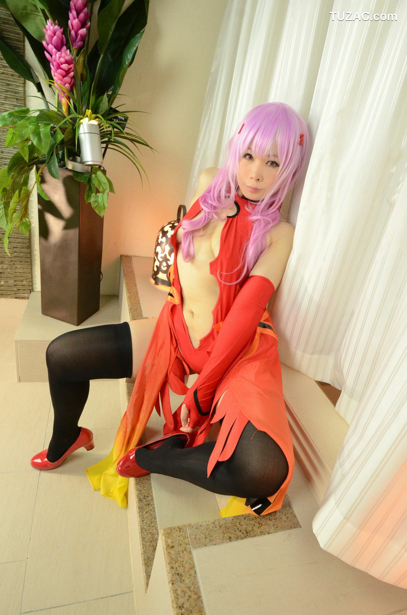 日本CosPlay_岡田ゆい《Guilty Crown》楪いのり 写真集[100P]