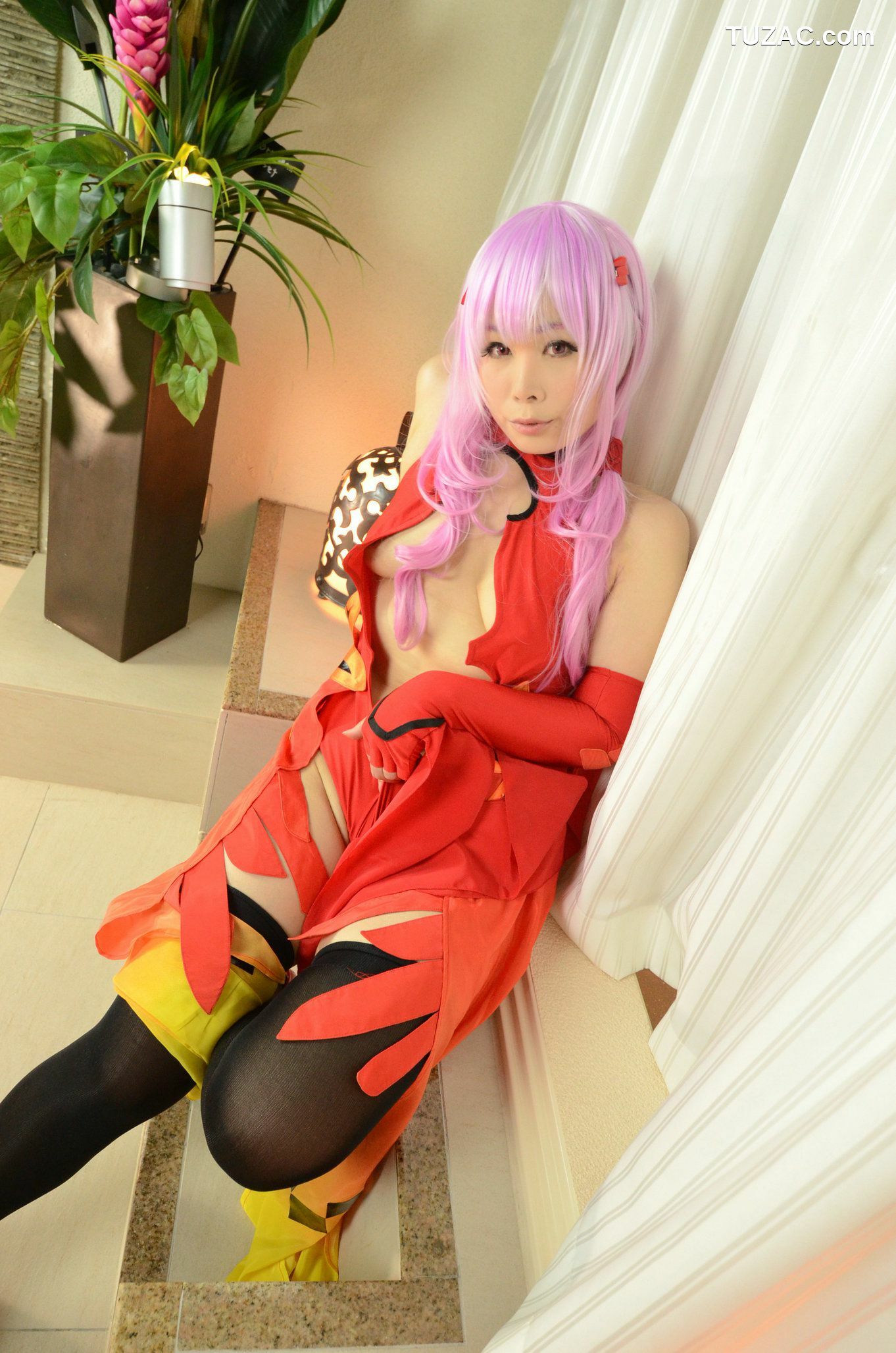 日本CosPlay_岡田ゆい《Guilty Crown》楪いのり 写真集[100P]