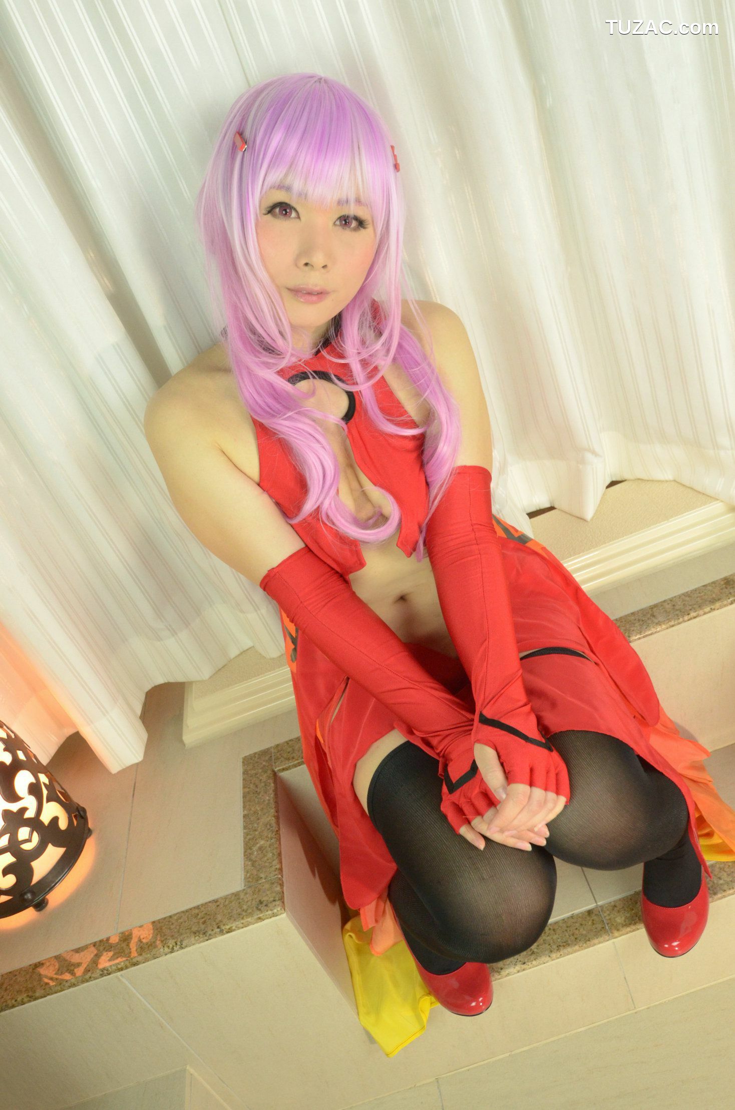 日本CosPlay_岡田ゆい《Guilty Crown》楪いのり 写真集[100P]
