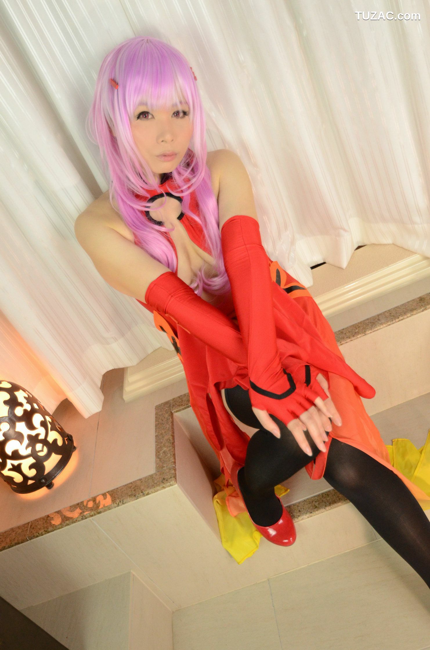 日本CosPlay_岡田ゆい《Guilty Crown》楪いのり 写真集[100P]
