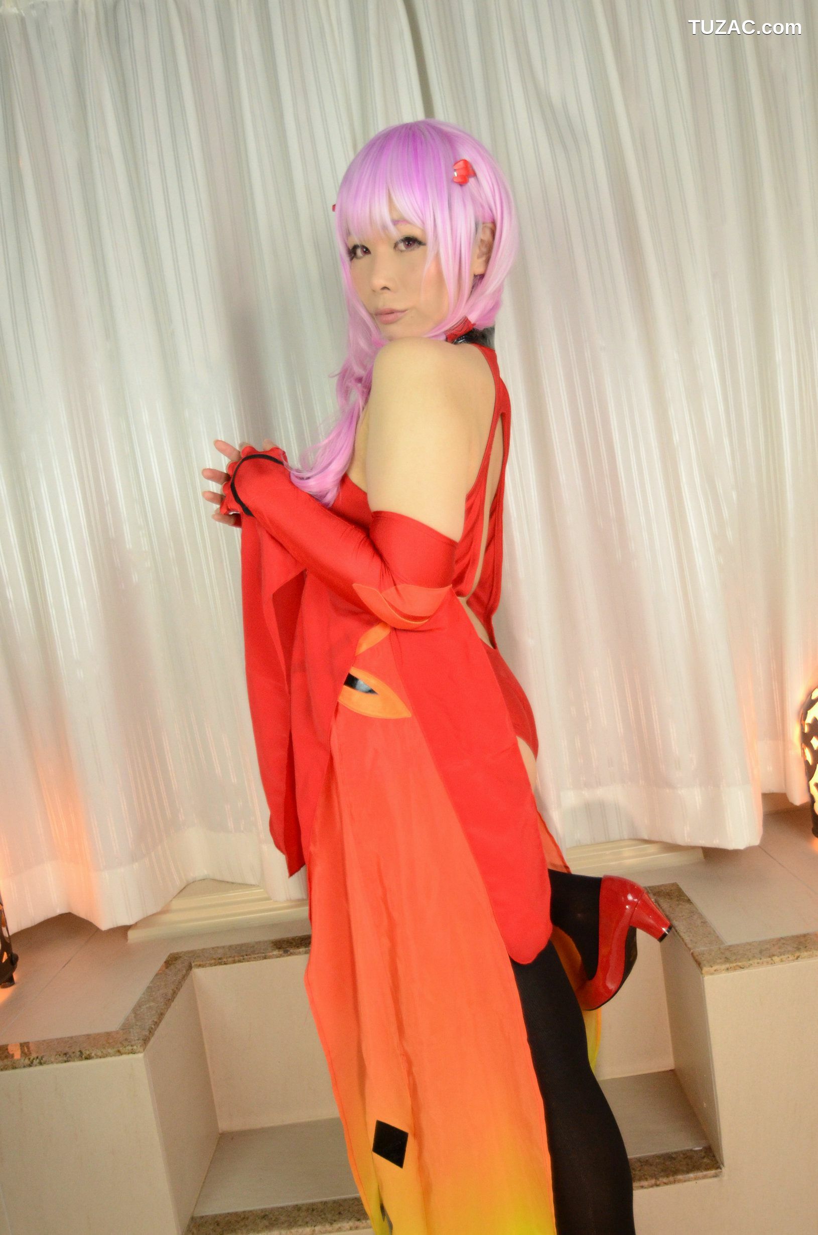 日本CosPlay_岡田ゆい《Guilty Crown》楪いのり 写真集[100P]