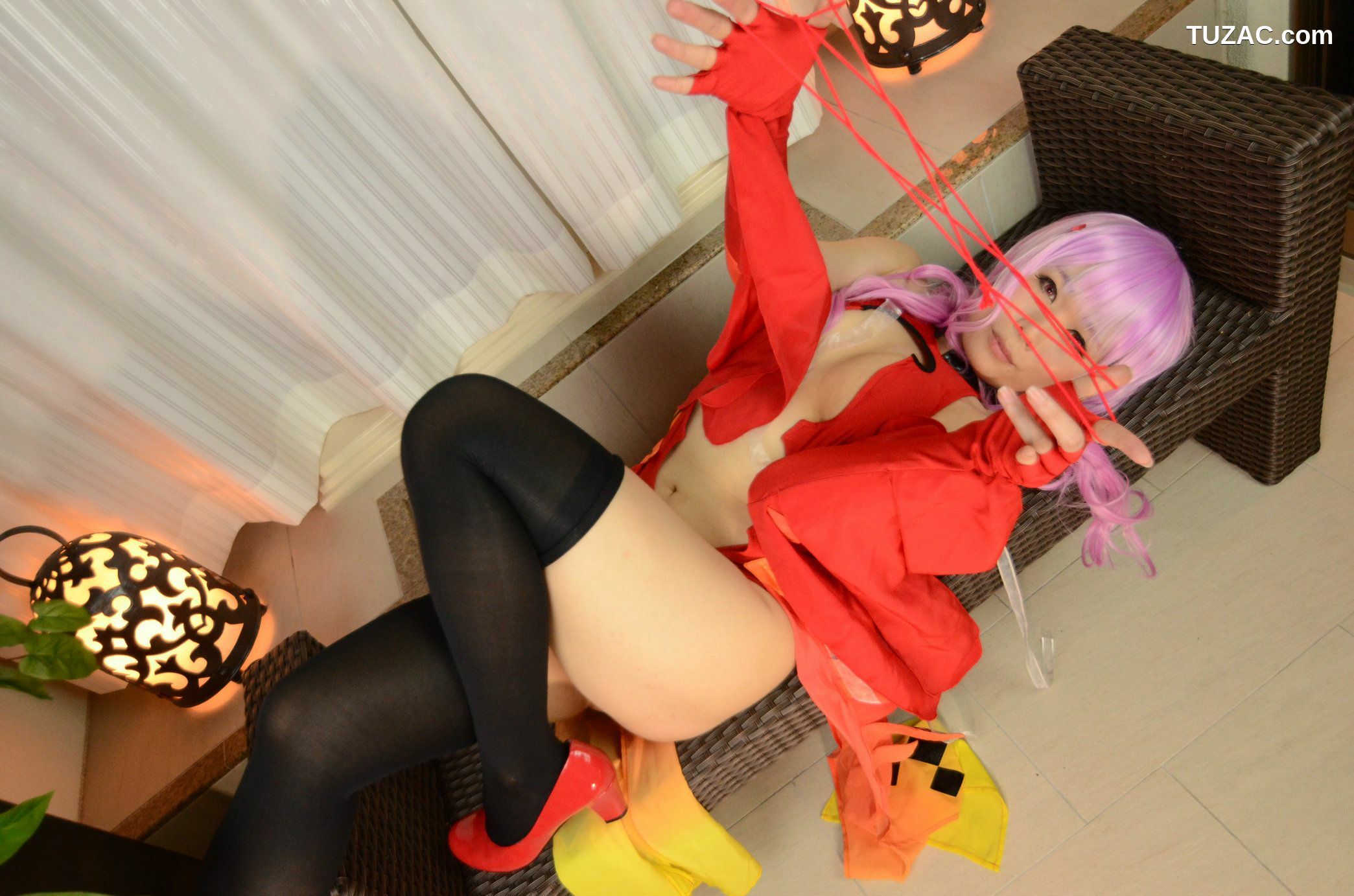 日本CosPlay_岡田ゆい《Guilty Crown》楪いのり 写真集[100P]