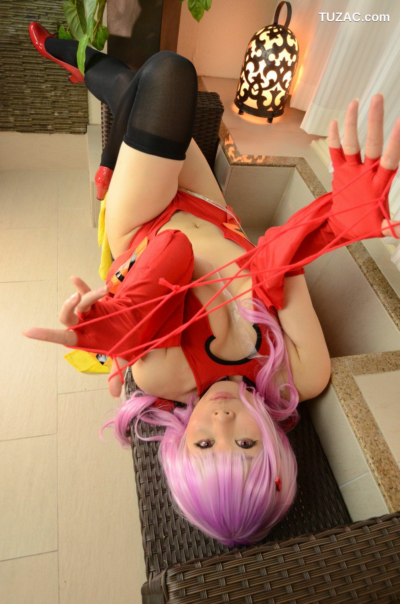 日本CosPlay_岡田ゆい《Guilty Crown》楪いのり 写真集[100P]