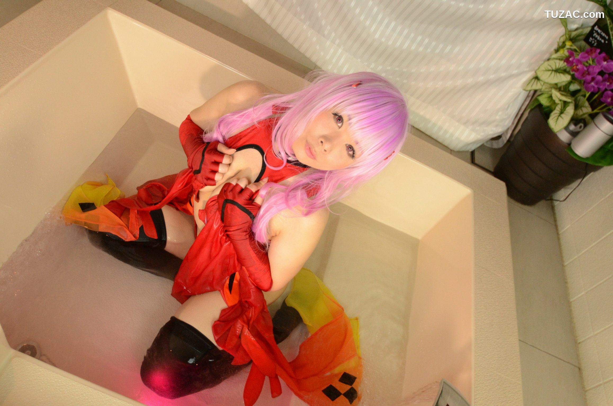 日本CosPlay_岡田ゆい《Guilty Crown》楪いのり 写真集[100P]