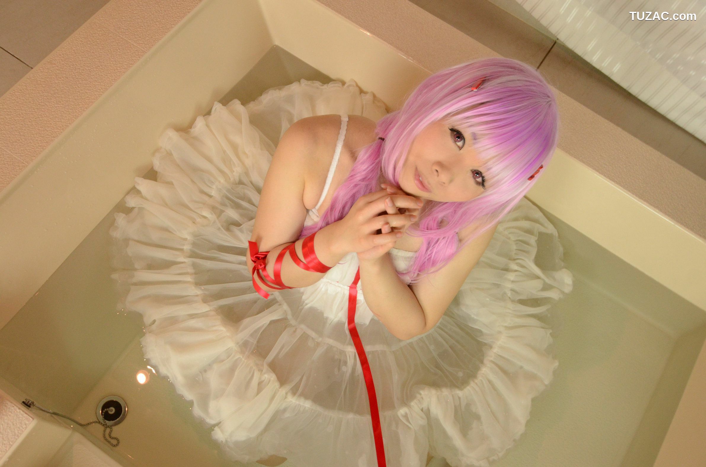 日本CosPlay_岡田ゆい《Guilty Crown》楪いのり 写真集[100P]