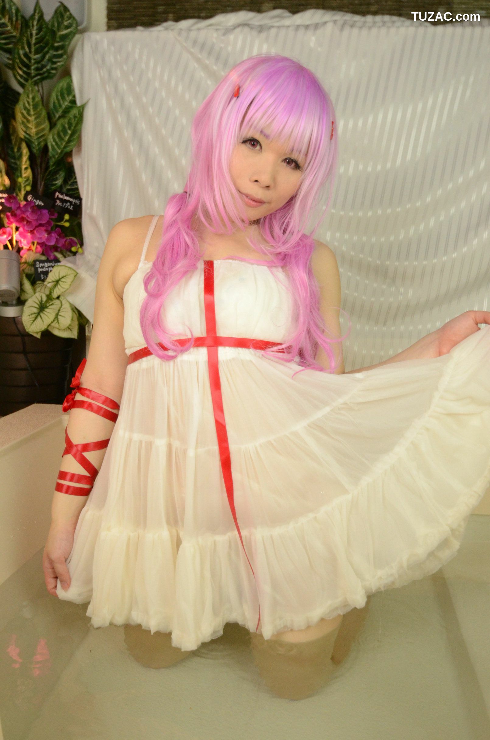 日本CosPlay_岡田ゆい《Guilty Crown》楪いのり 写真集[100P]