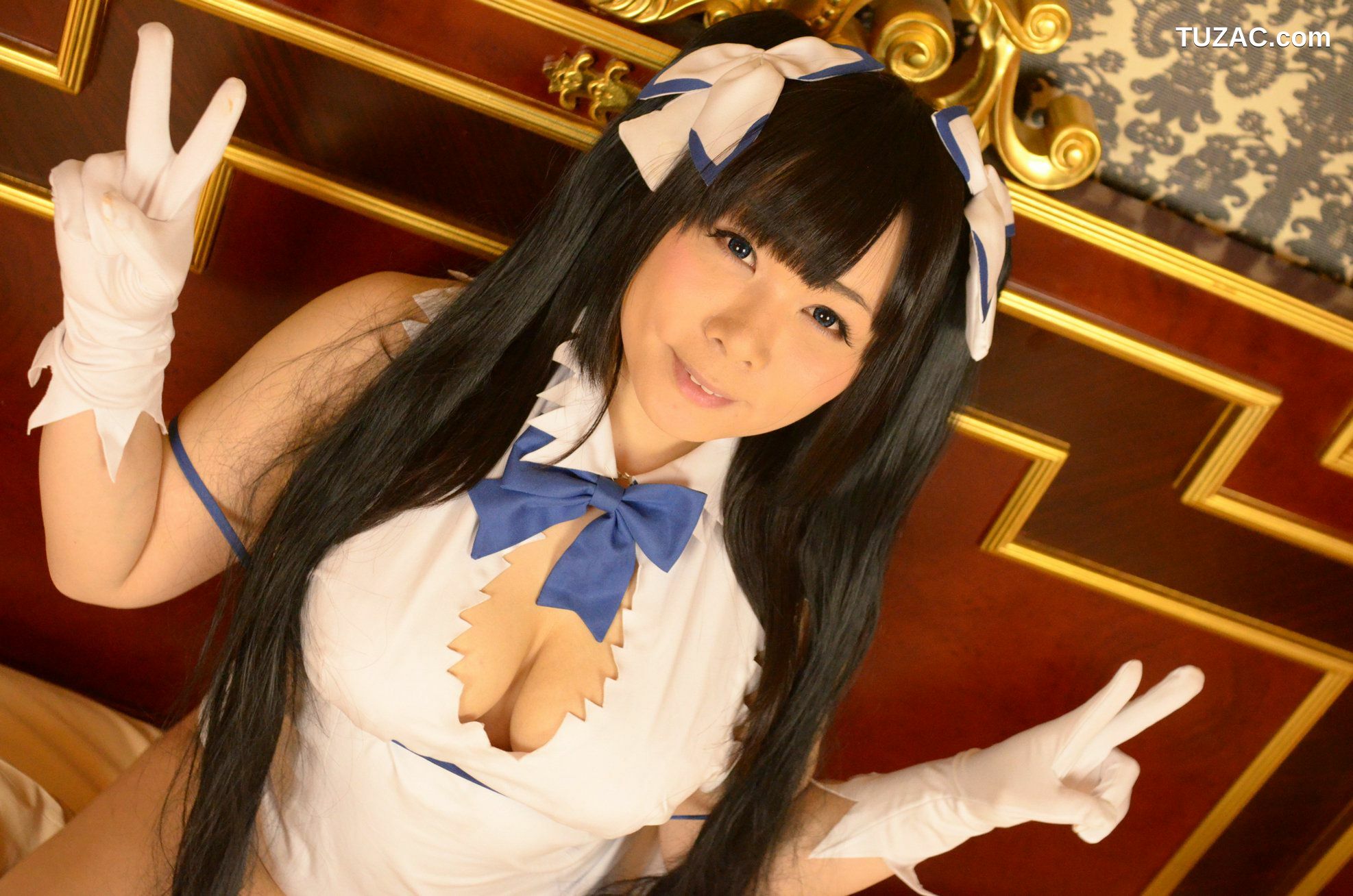 日本CosPlay_岡田ゆい《ダンジョンに出会いを求めるのは間違っているだろうか》Hestia 写真集[99P]