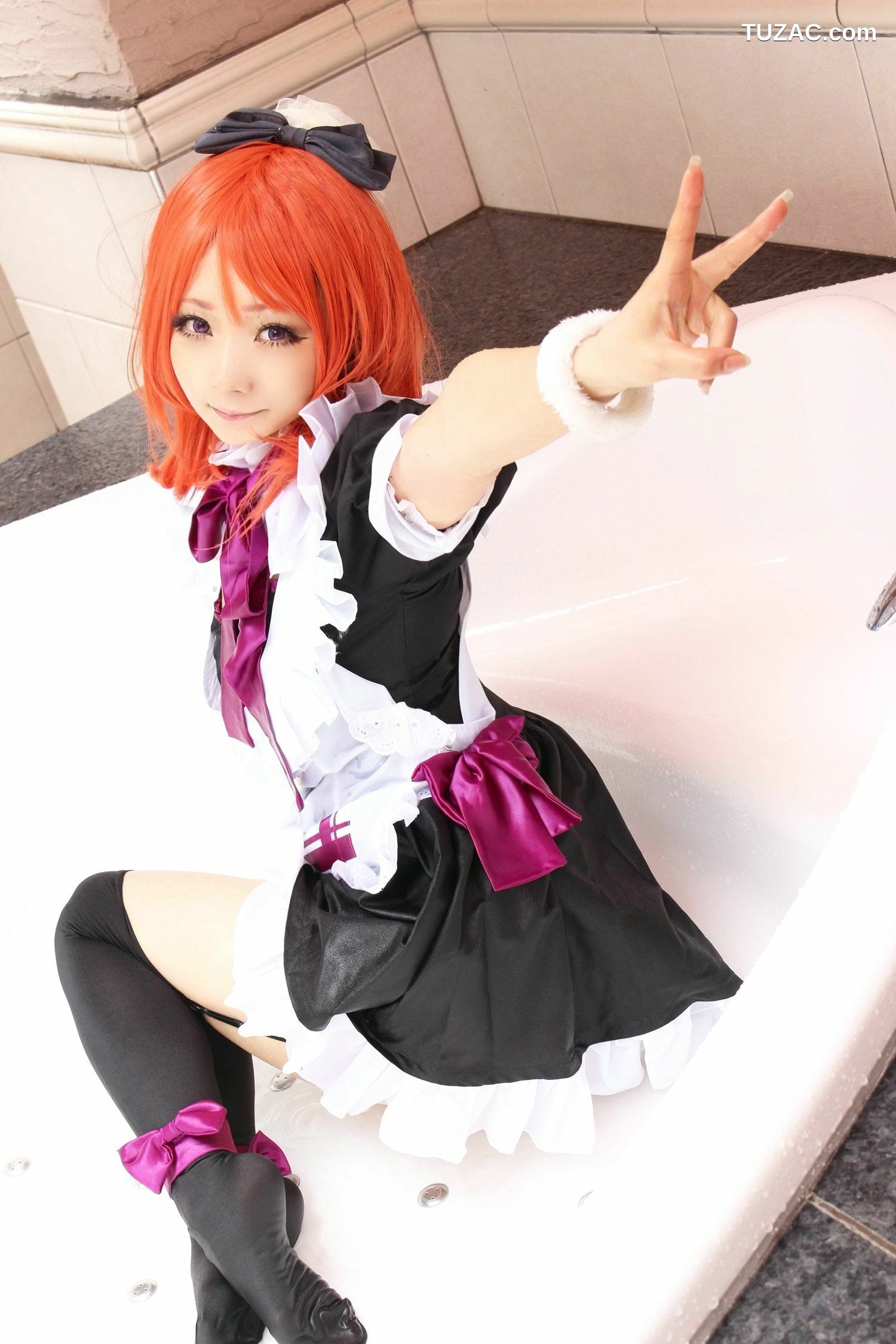 日本CosPlay_日暮らん (Higurashi Ran) 《Love Live!》Nishikino Maki 写真集[100P]
