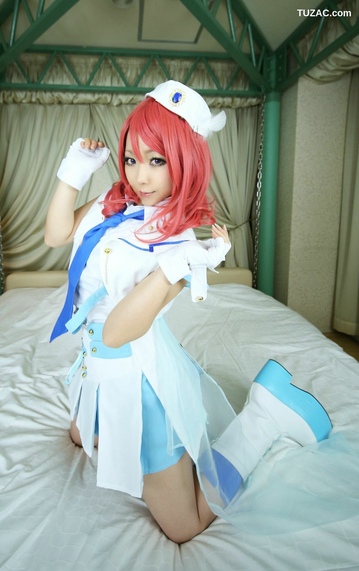 日本CosPlay_日暮らん (Higurashi Ran) 《Love Live!》Nishikino Maki 写真集[100P]
