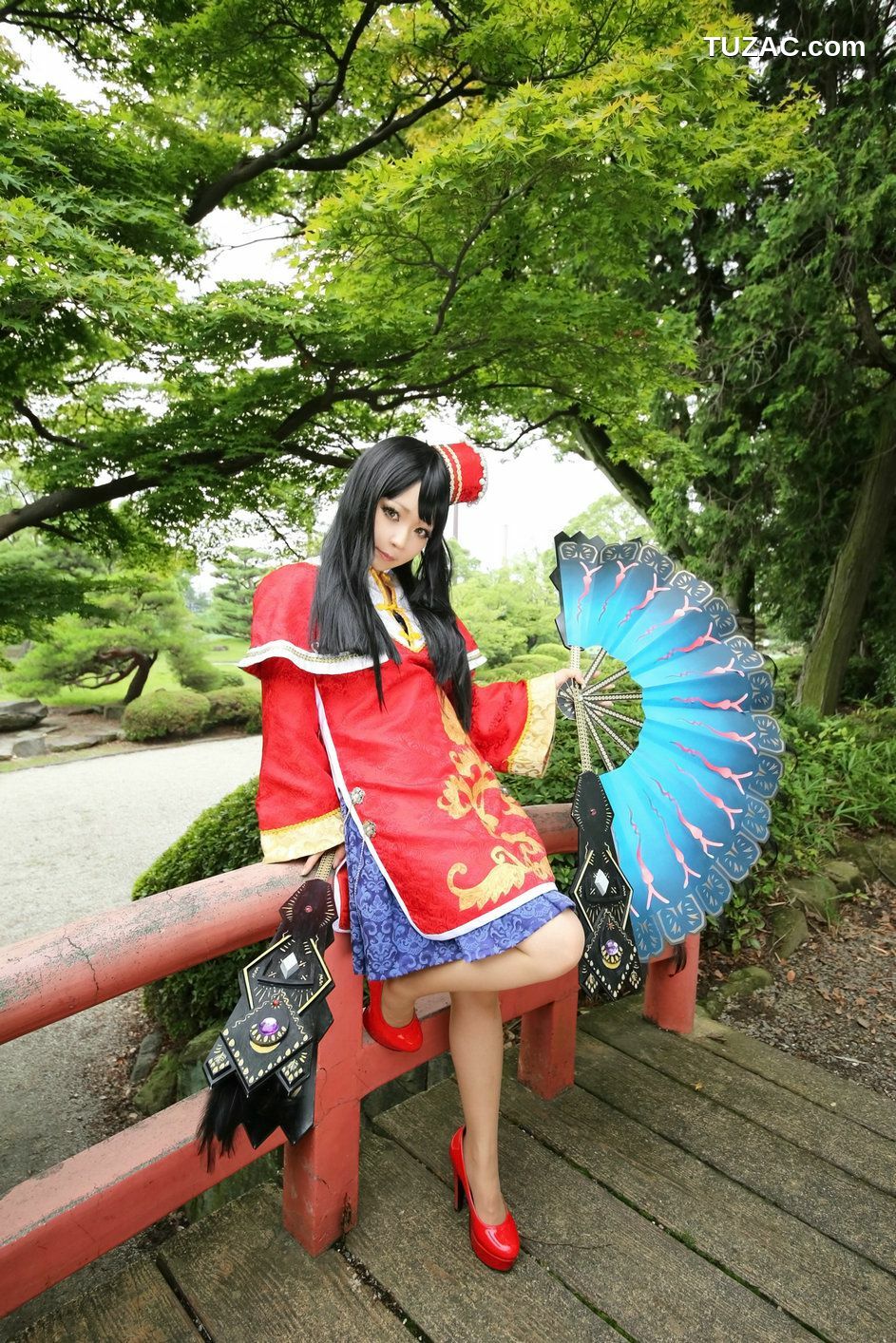日本CosPlay_日暮らん (Higurashi Ran) 《三国無双》大喬 cos 写真集[110P]