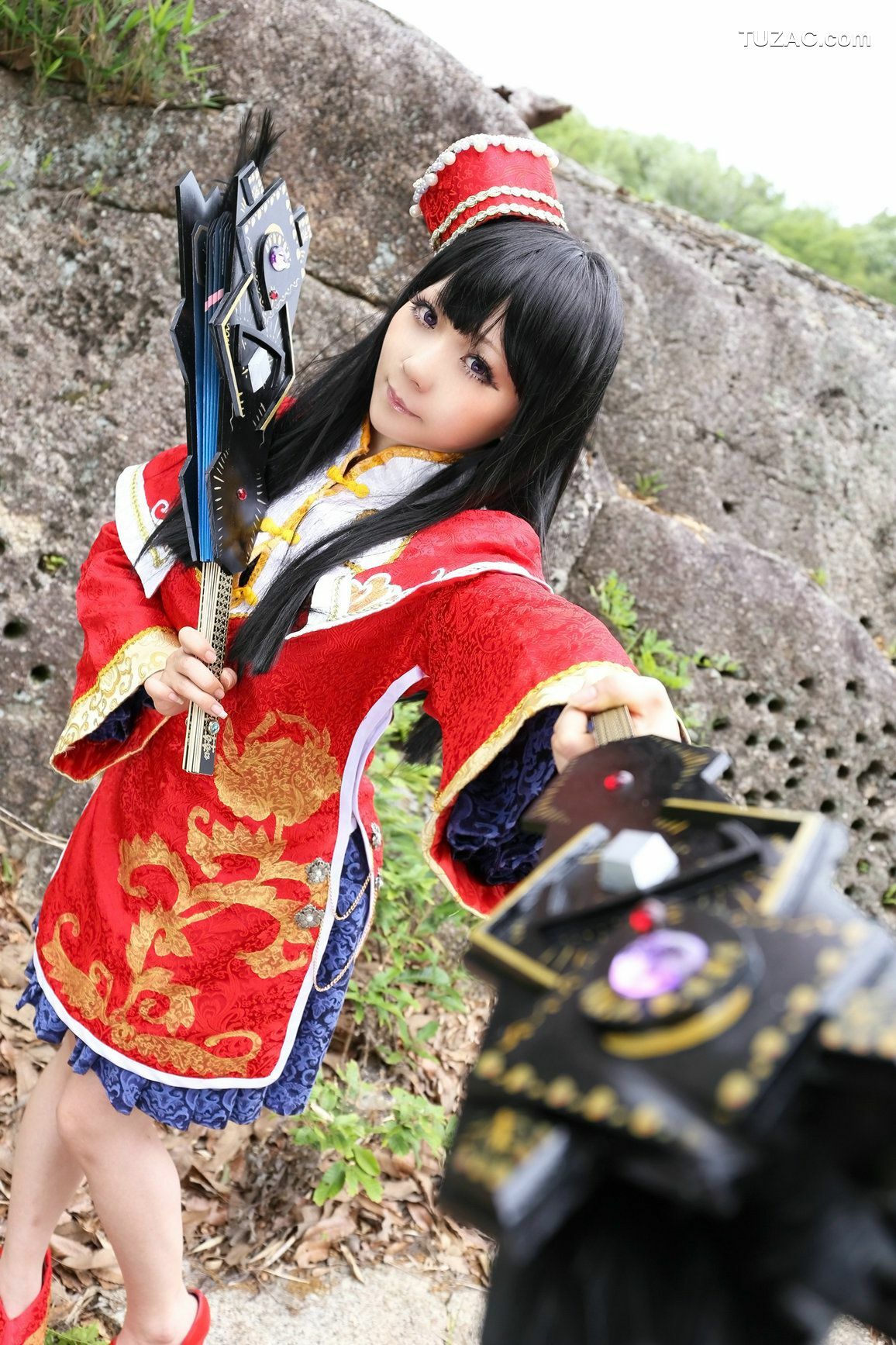 日本CosPlay_日暮らん (Higurashi Ran) 《三国無双》大喬 cos 写真集[110P]