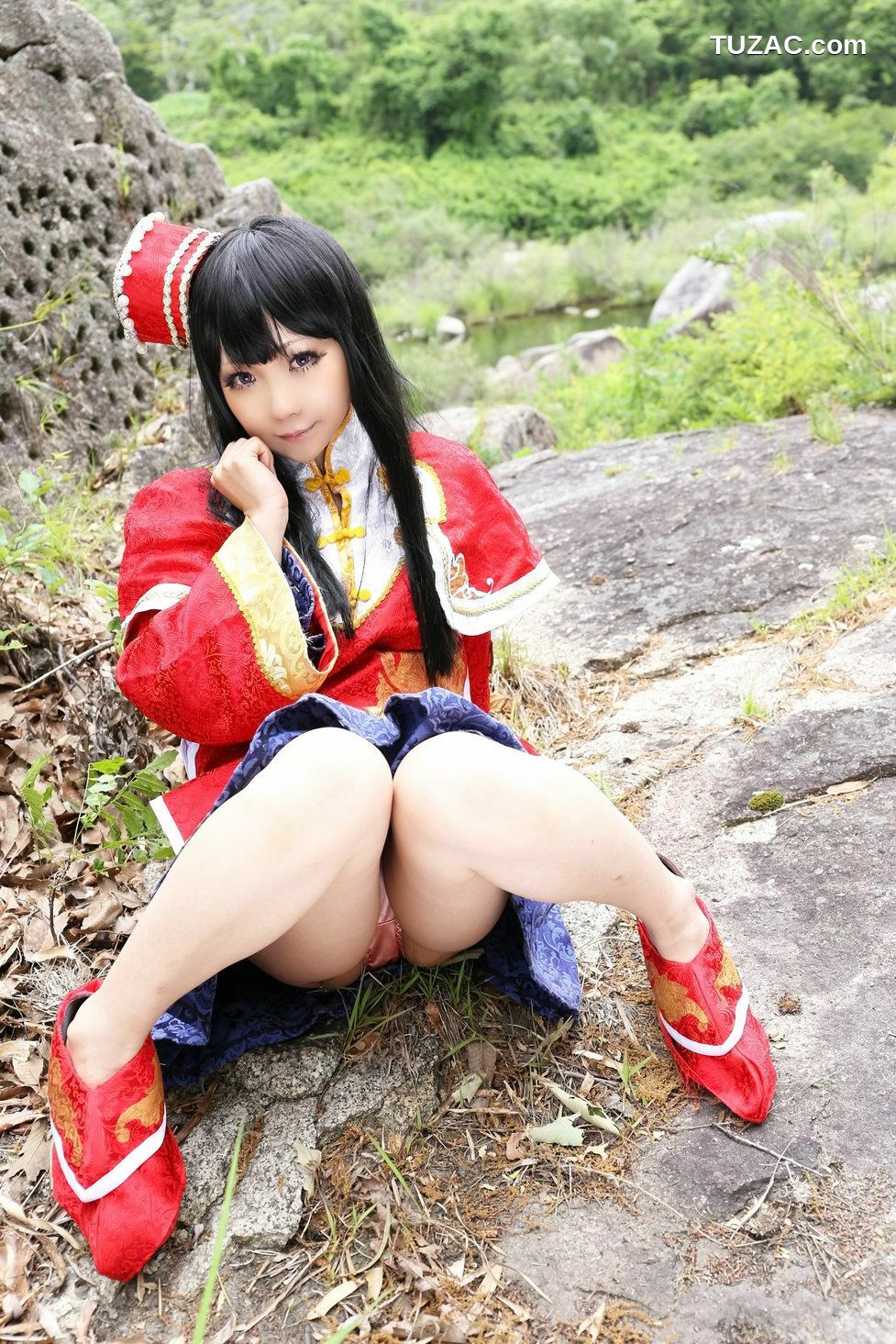 日本CosPlay_日暮らん (Higurashi Ran) 《三国無双》大喬 cos 写真集[110P]