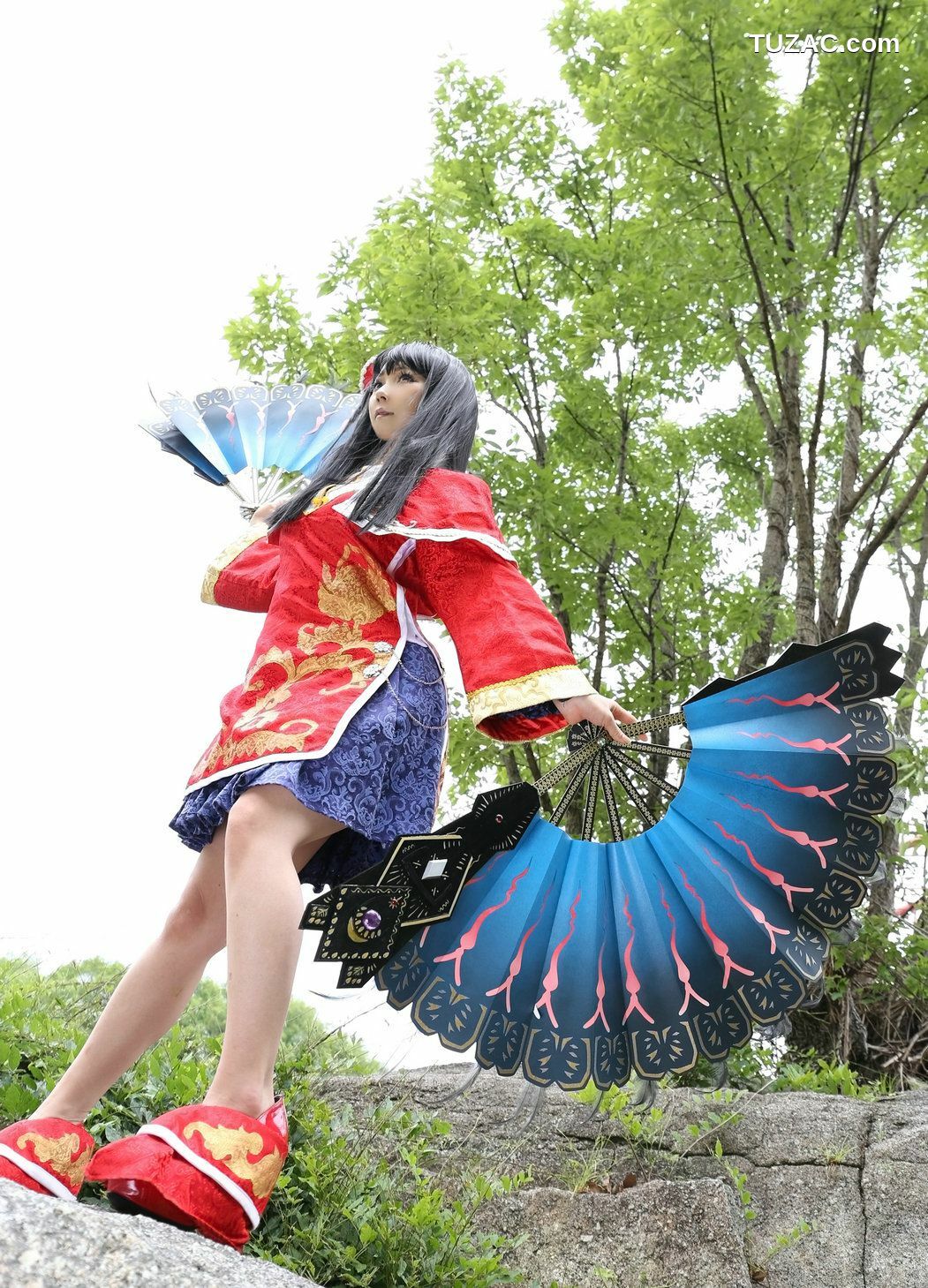 日本CosPlay_日暮らん (Higurashi Ran) 《三国無双》大喬 cos 写真集[110P]