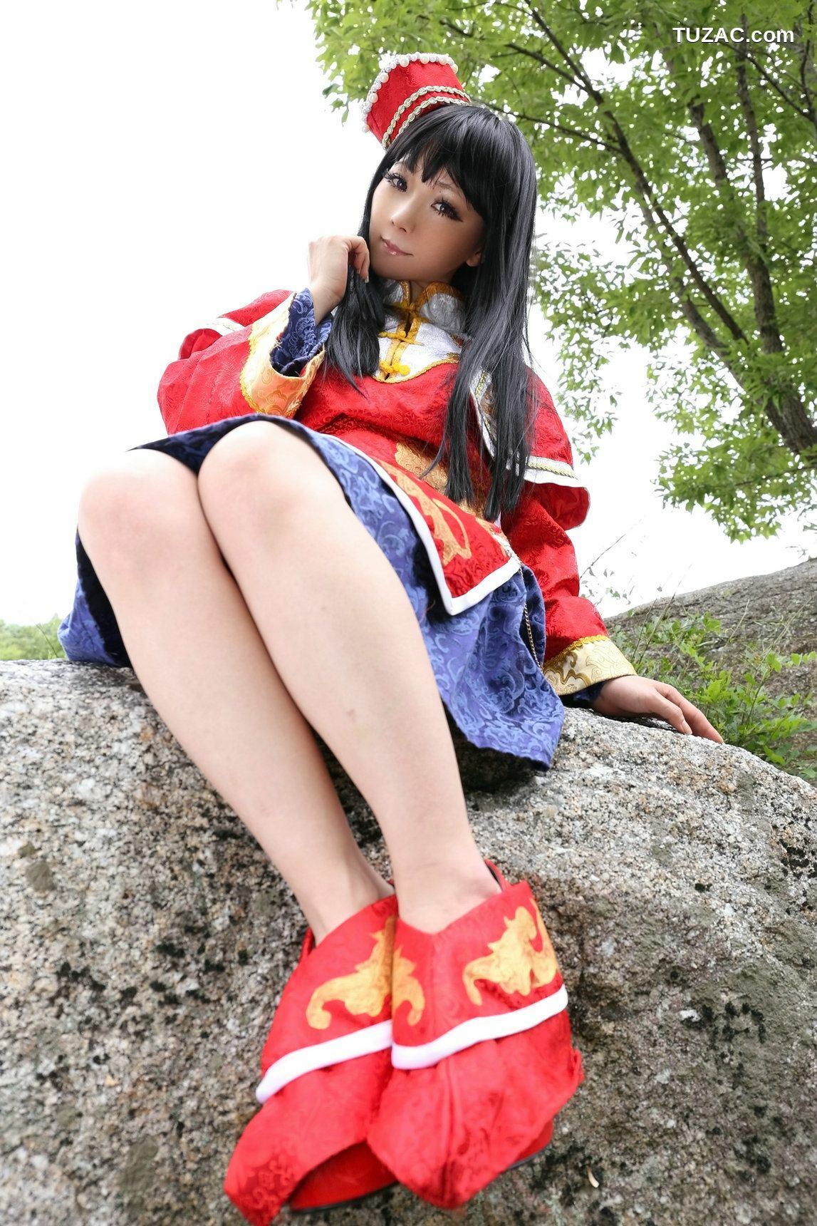 日本CosPlay_日暮らん (Higurashi Ran) 《三国無双》大喬 cos 写真集[110P]