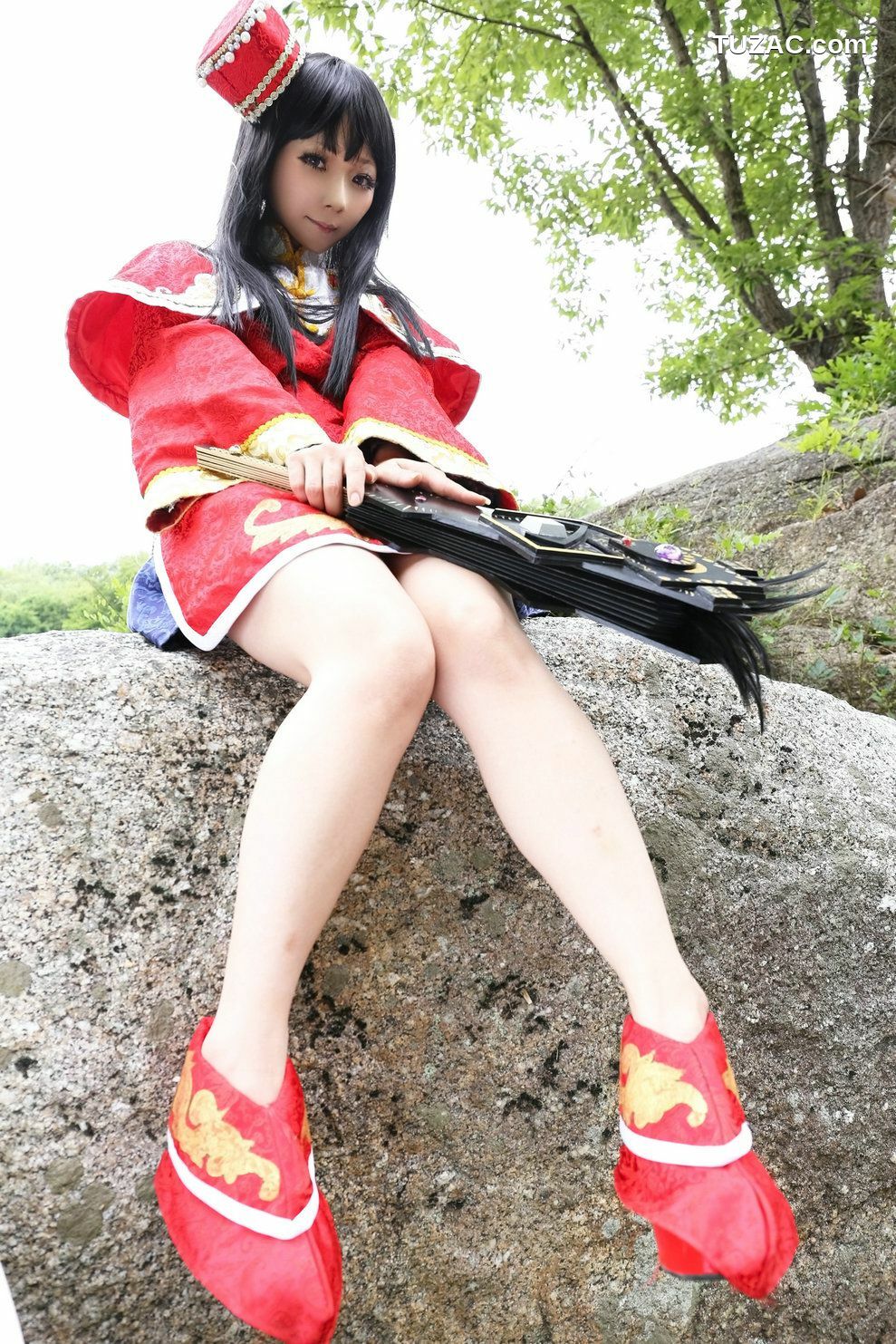 日本CosPlay_日暮らん (Higurashi Ran) 《三国無双》大喬 cos 写真集[110P]