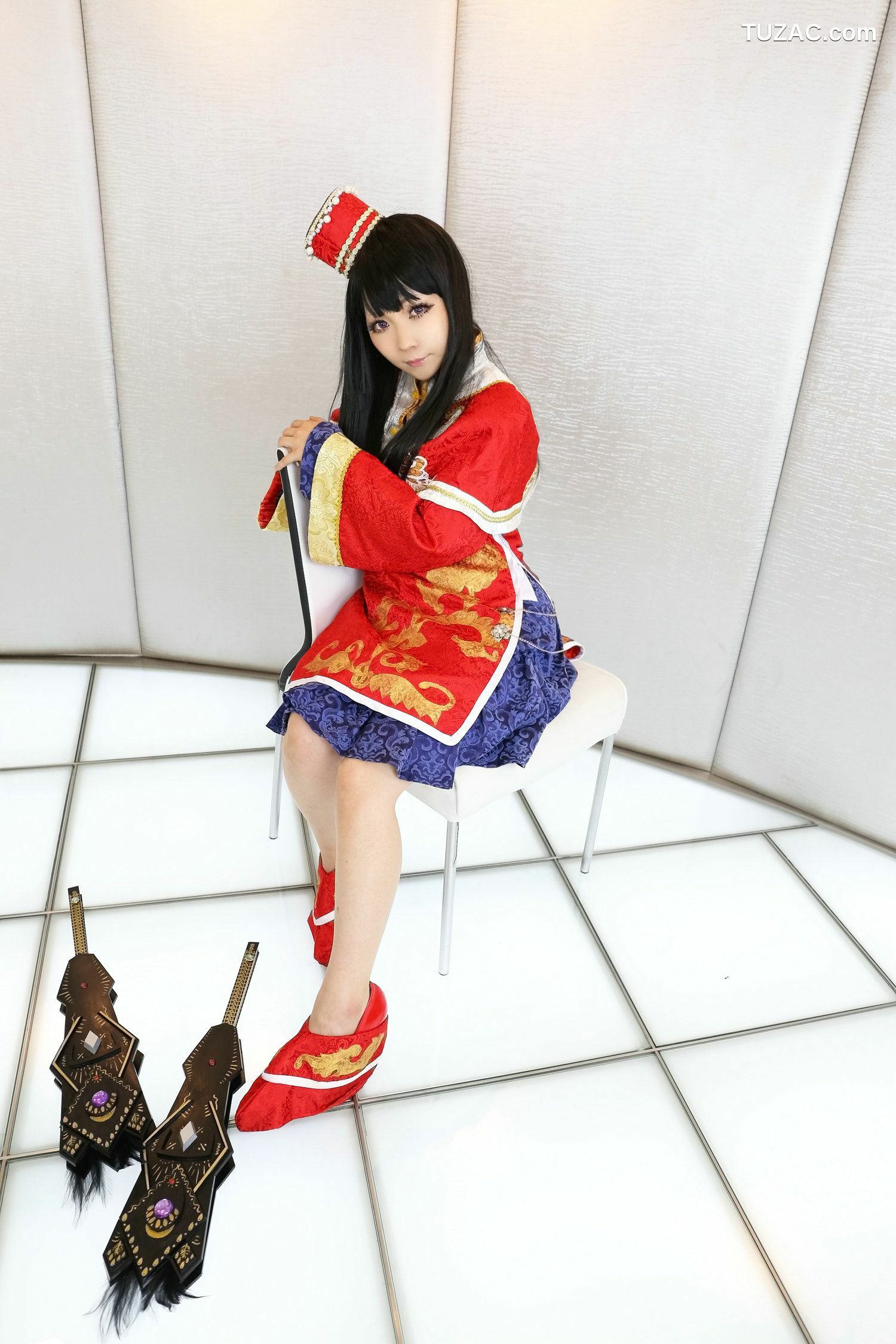 日本CosPlay_日暮らん (Higurashi Ran) 《三国無双》大喬 cos 写真集[110P]