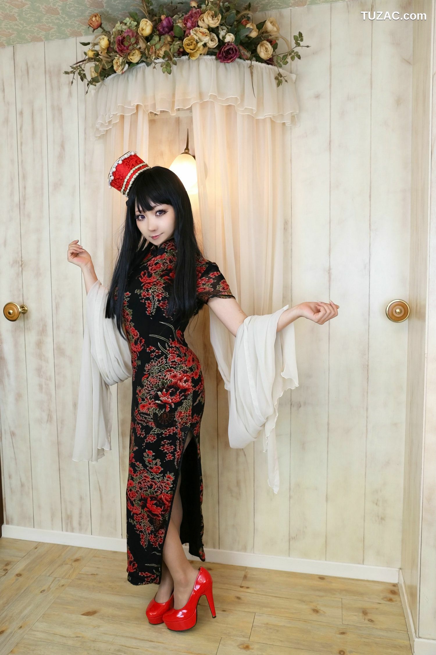 日本CosPlay_日暮らん (Higurashi Ran) 《三国無双》大喬 旗袍系 写真集[100P]