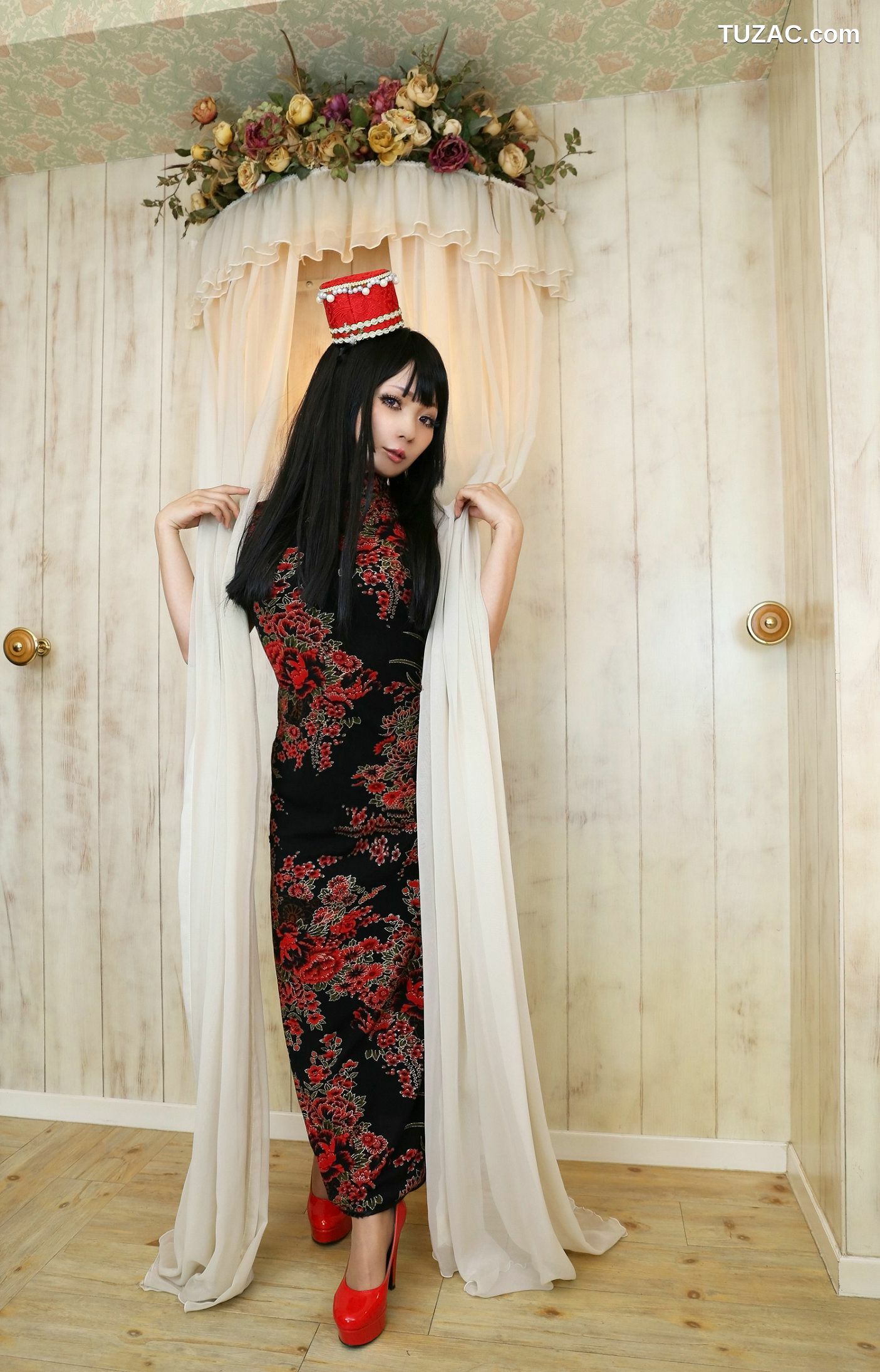 日本CosPlay_日暮らん (Higurashi Ran) 《三国無双》大喬 旗袍系 写真集[100P]