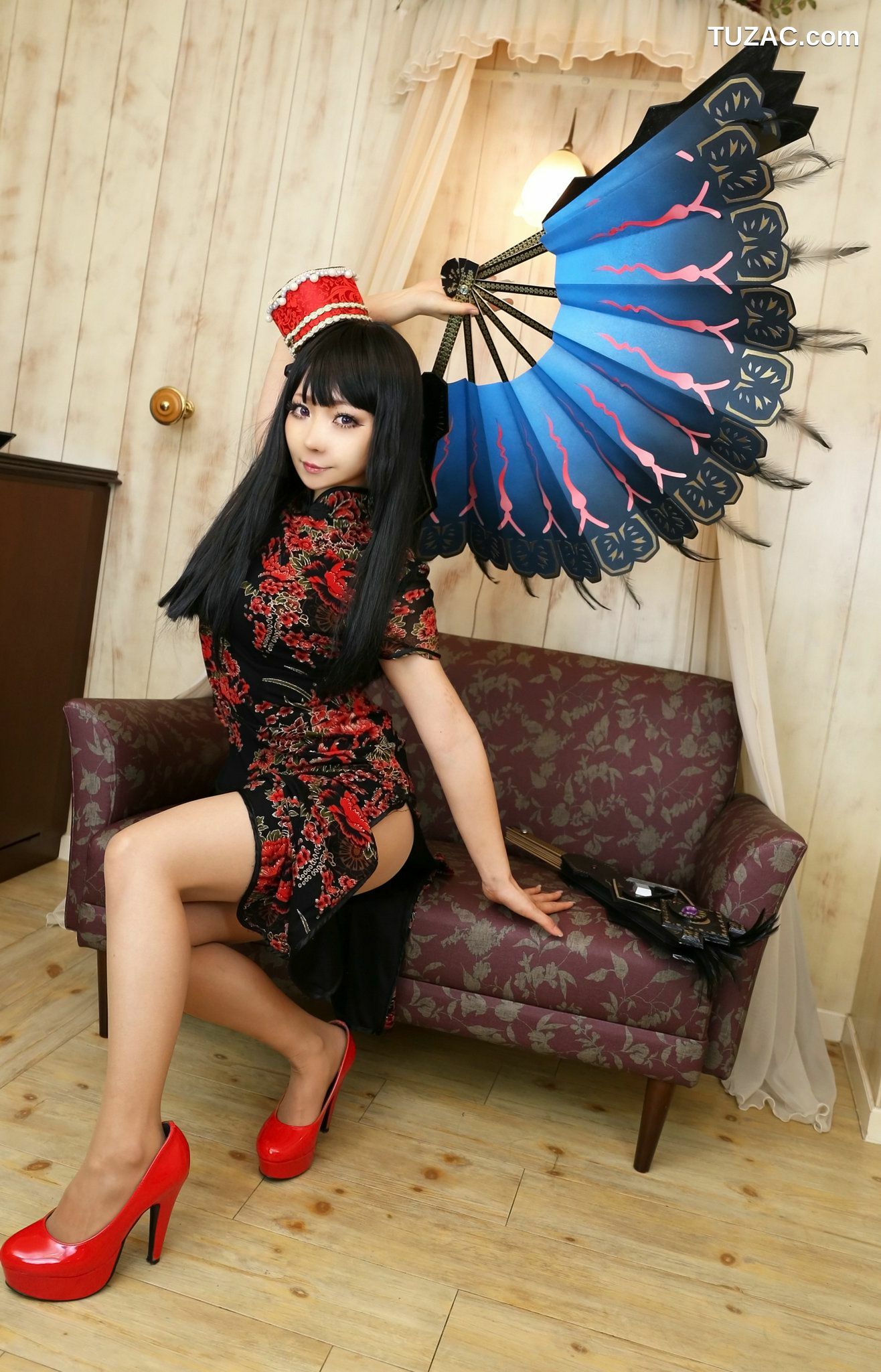 日本CosPlay_日暮らん (Higurashi Ran) 《三国無双》大喬 旗袍系 写真集[100P]