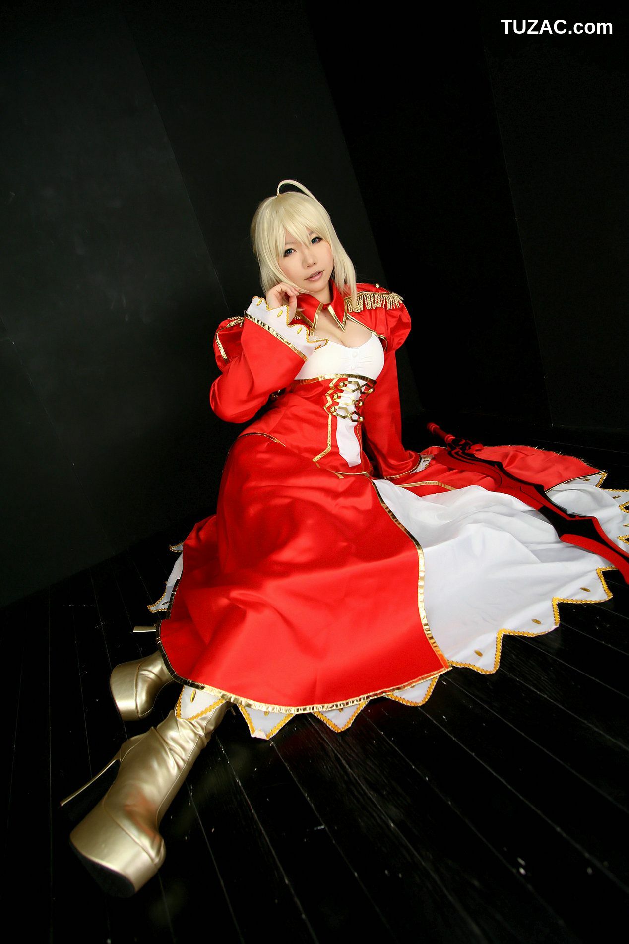 日本CosPlay_日暮りん(Higurashi Rin) 《Fate＼stay night》Saber 写真集[105P]