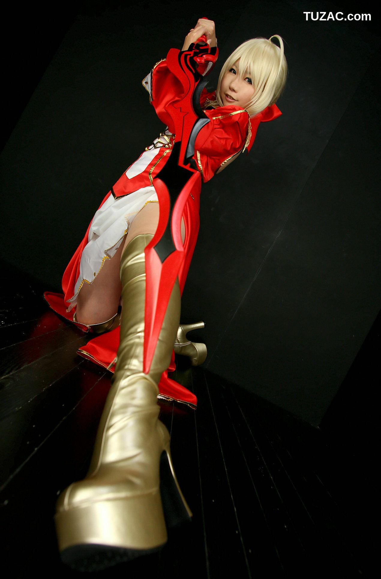 日本CosPlay_日暮りん(Higurashi Rin) 《Fate＼stay night》Saber 写真集[105P]