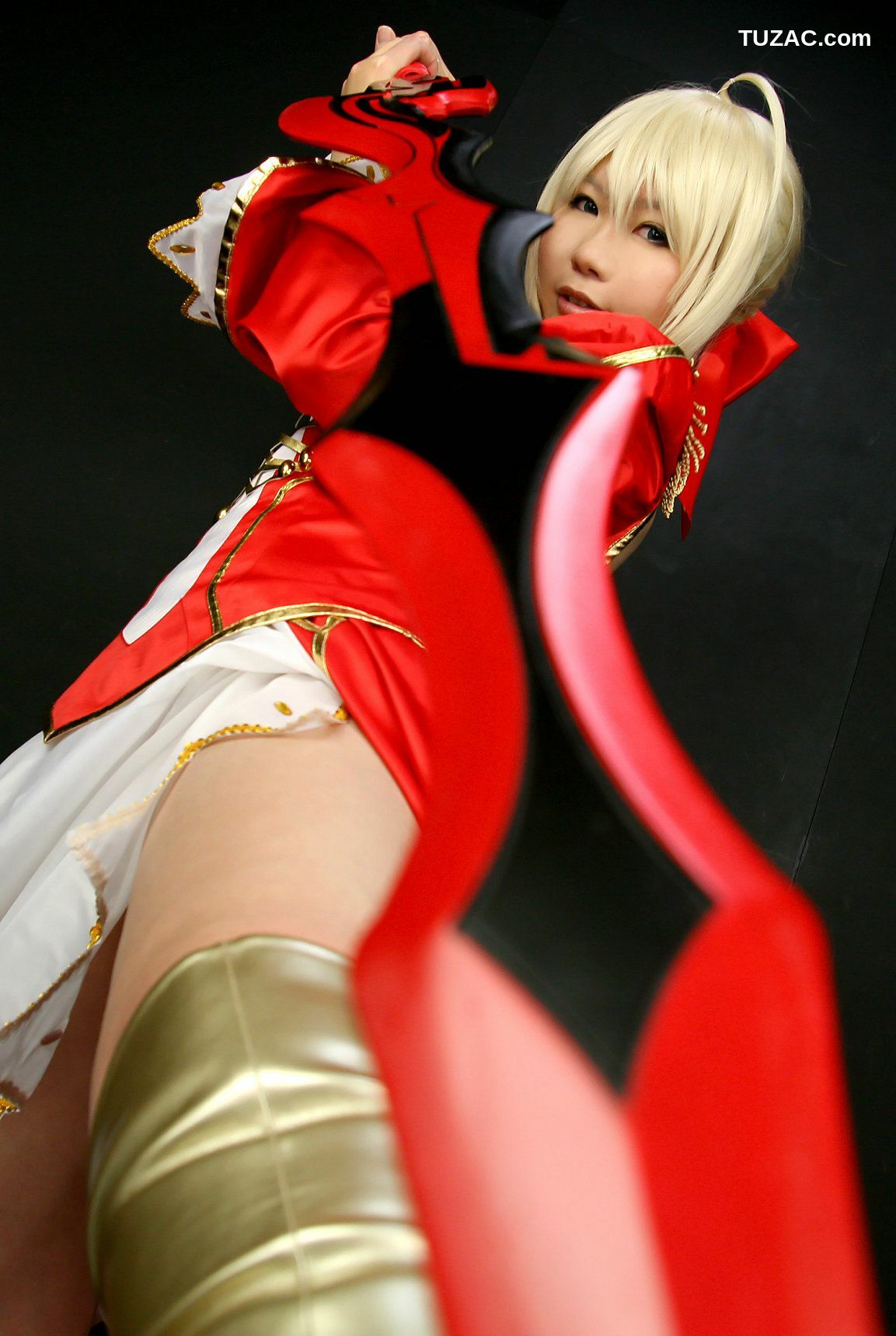 日本CosPlay_日暮りん(Higurashi Rin) 《Fate＼stay night》Saber 写真集[105P]