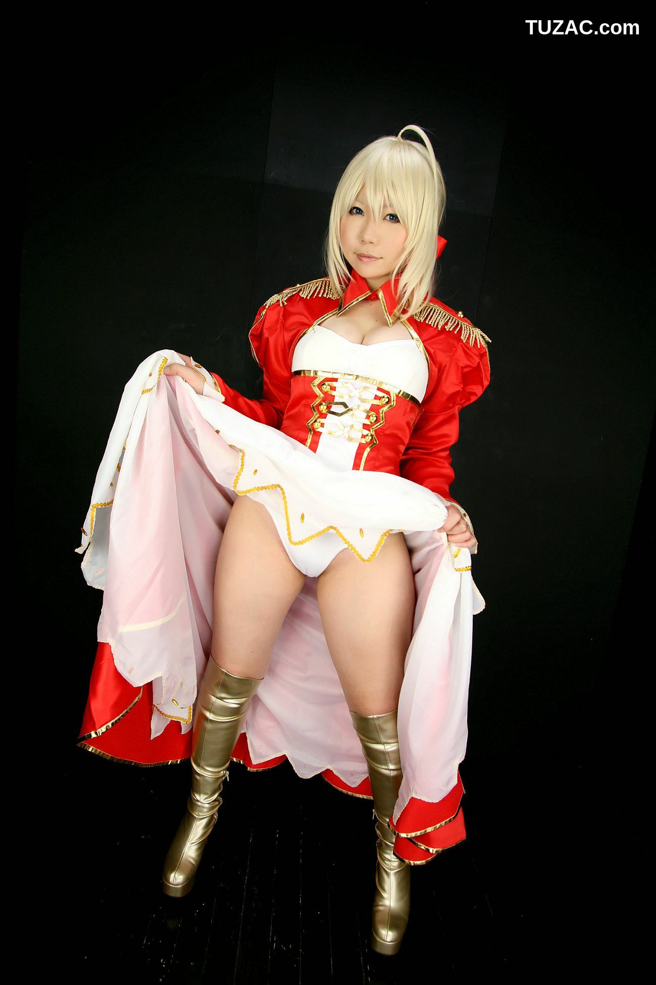 日本CosPlay_日暮りん(Higurashi Rin) 《Fate＼stay night》Saber 写真集[105P]