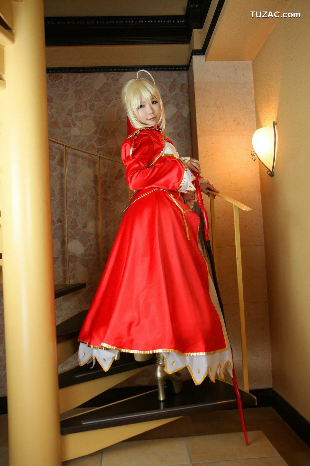 日本CosPlay_日暮りん(Higurashi Rin) 《Fate＼stay night》Saber 写真集[105P]