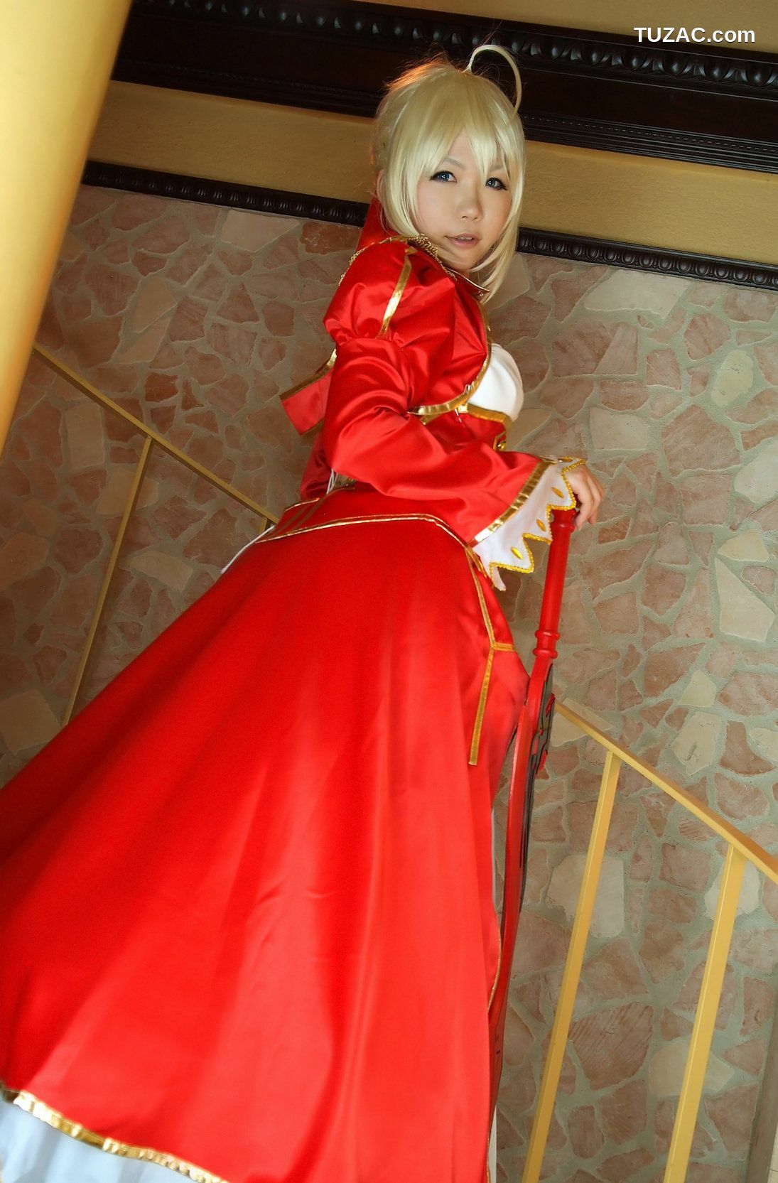 日本CosPlay_日暮りん(Higurashi Rin) 《Fate＼stay night》Saber 写真集[105P]