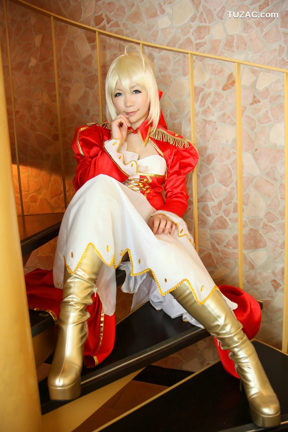 日本CosPlay_日暮りん(Higurashi Rin) 《Fate＼stay night》Saber 写真集[105P]