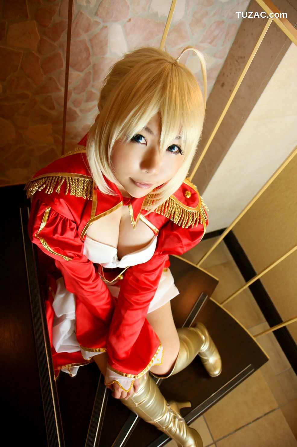 日本CosPlay_日暮りん(Higurashi Rin) 《Fate＼stay night》Saber 写真集[105P]