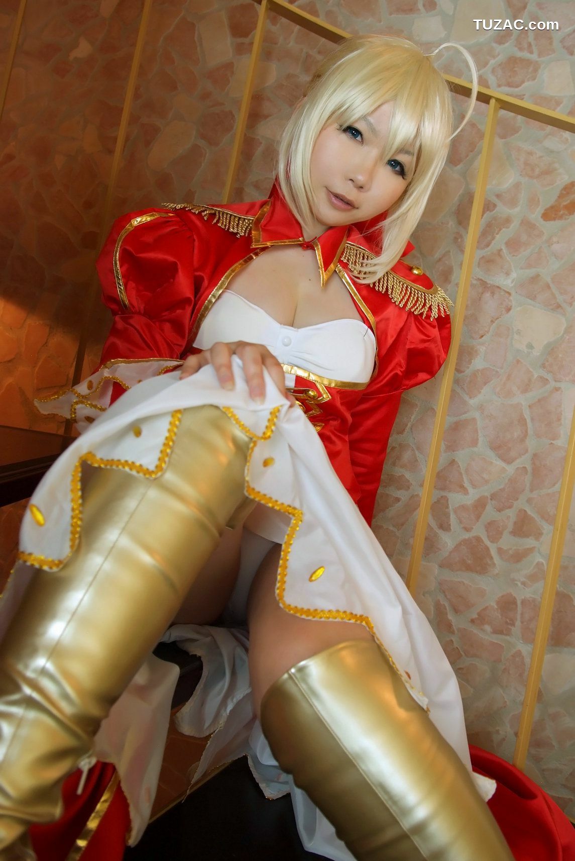 日本CosPlay_日暮りん(Higurashi Rin) 《Fate＼stay night》Saber 写真集[105P]