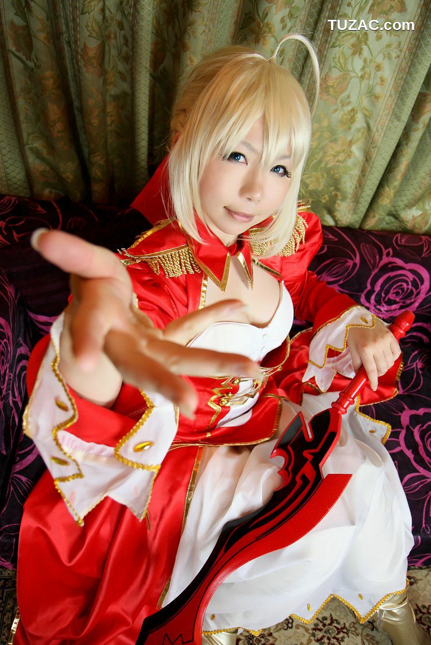 日本CosPlay_日暮りん(Higurashi Rin) 《Fate＼stay night》Saber 写真集[105P]