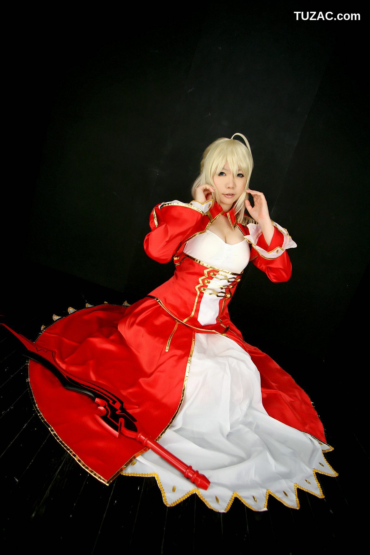 日本CosPlay_日暮りん(Higurashi Rin) 《Fate＼stay night》Saber 写真集[105P]