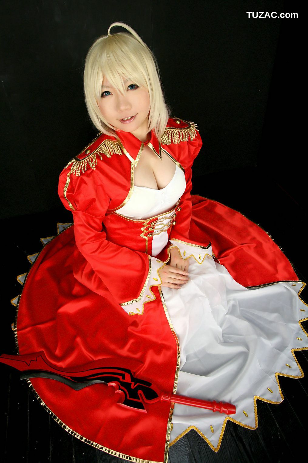 日本CosPlay_日暮りん(Higurashi Rin) 《Fate＼stay night》Saber 写真集[105P]