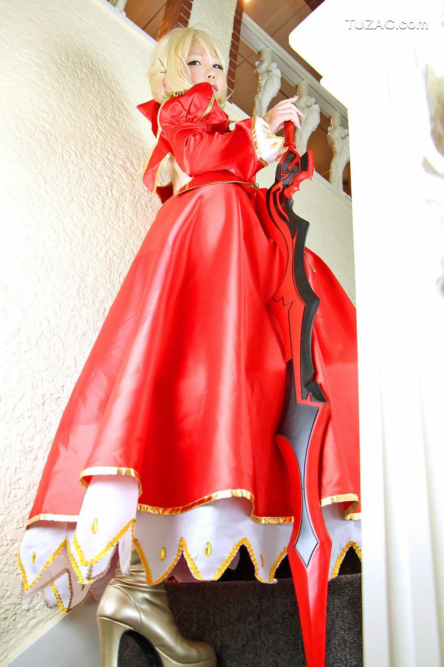 日本CosPlay_日暮りん(Higurashi Rin) 《Fate＼stay night》Saber 写真集[105P]