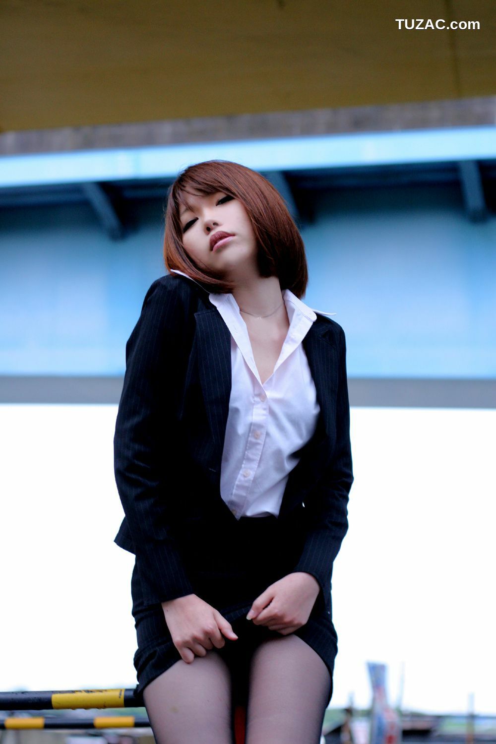 日本CosPlay_日暮りん(Higurashi Rin) デジタル Office Lady 写真集