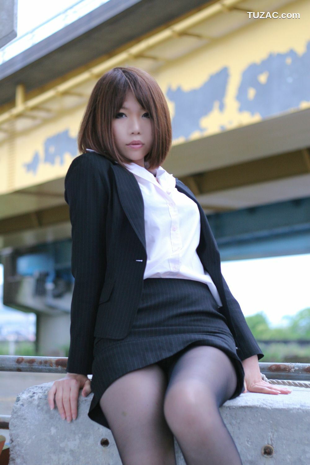 日本CosPlay_日暮りん(Higurashi Rin) デジタル Office Lady 写真集