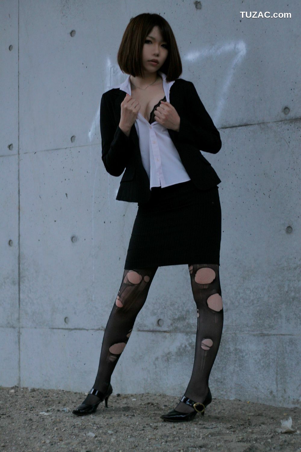 日本CosPlay_日暮りん(Higurashi Rin) デジタル Office Lady 写真集