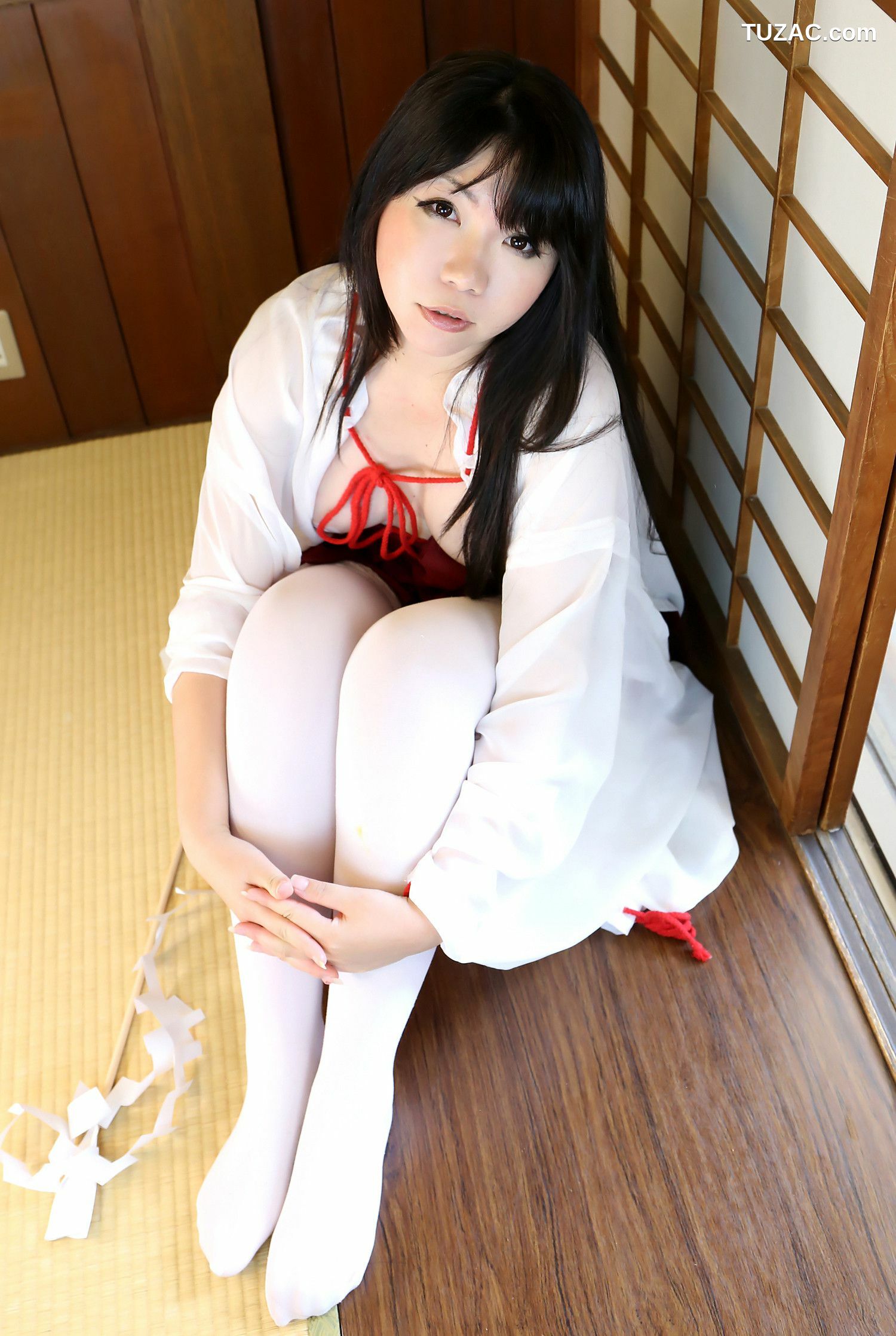 日本CosPlay_日暮りん(日暮玲) 巫女 写真集[100P]