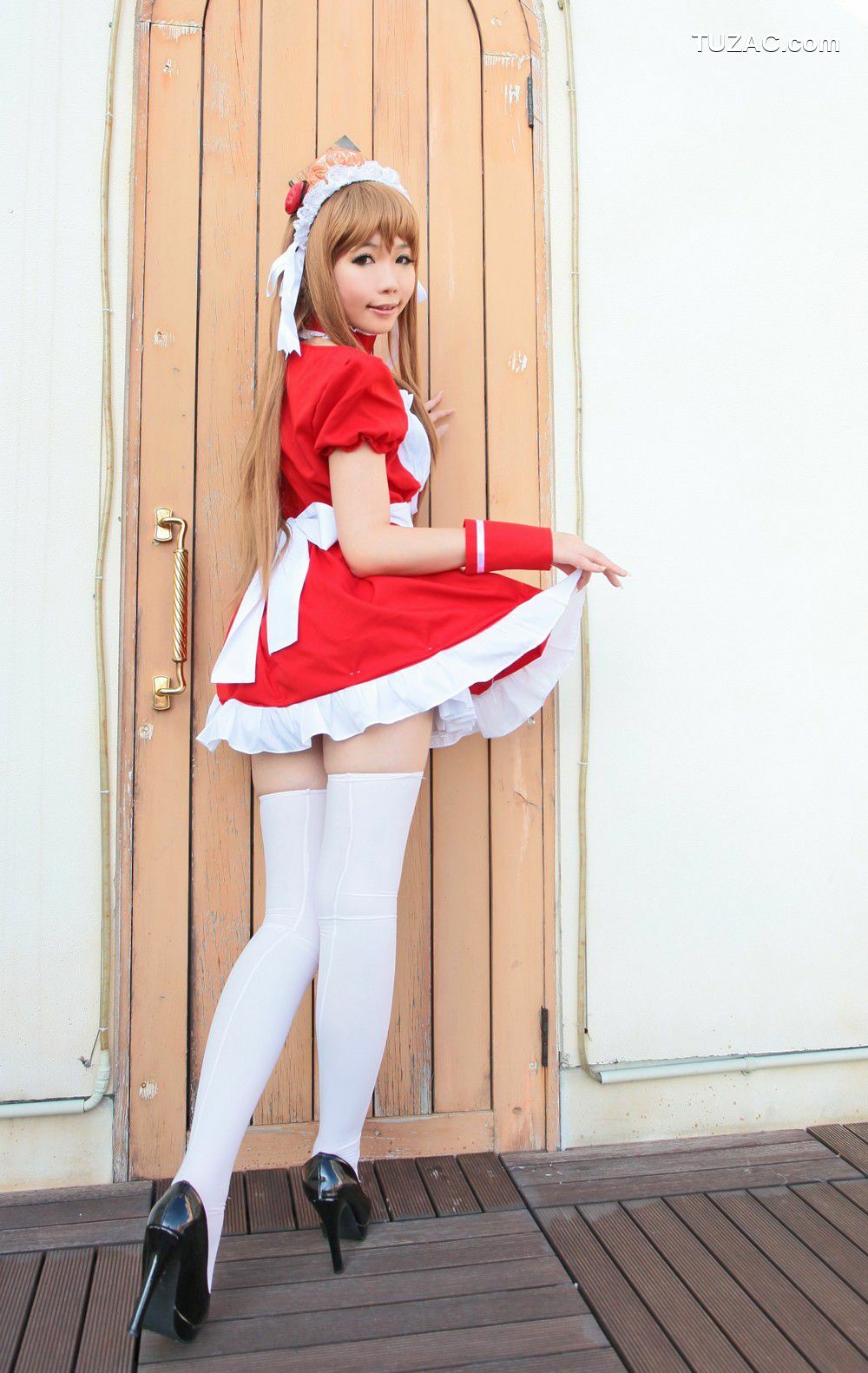 日本CosPlay_日暮玲(日暮りん) 《朝比奈みくる Asahina Mikuru》 写真集[56P]