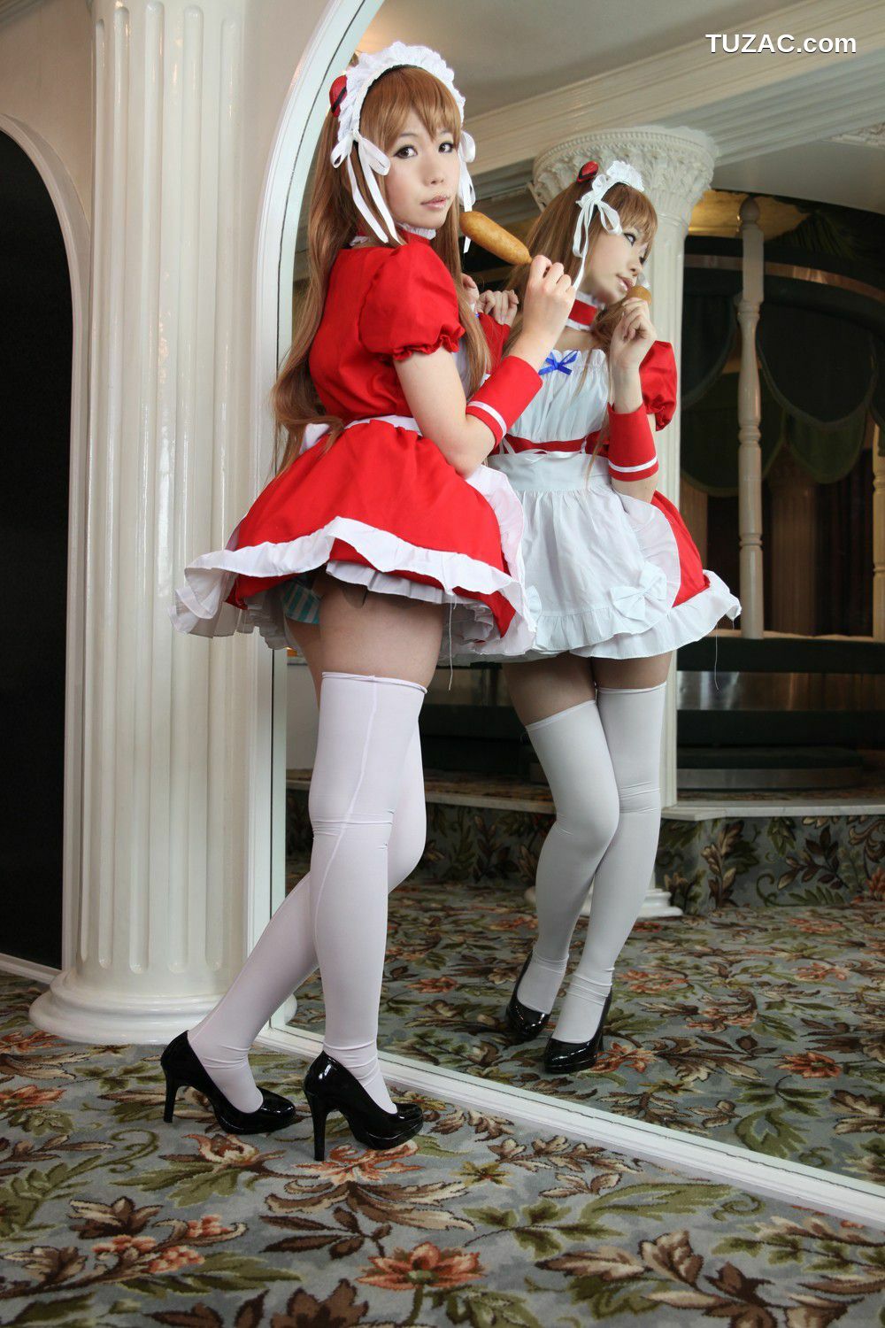 日本CosPlay_日暮玲(日暮りん) 《朝比奈みくる Asahina Mikuru》 写真集[56P]