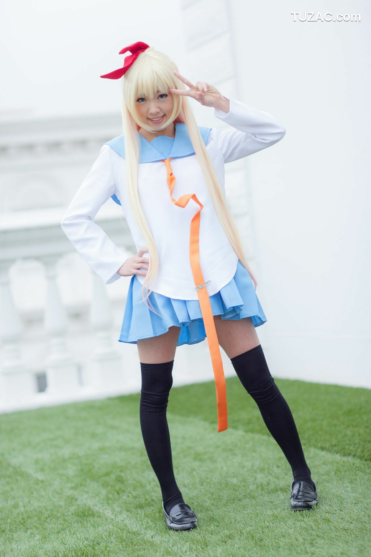 日本CosPlay_早乙女らぶ (Saotome Love) 《ニセコイ》Kirisaki Chitoge 写真集